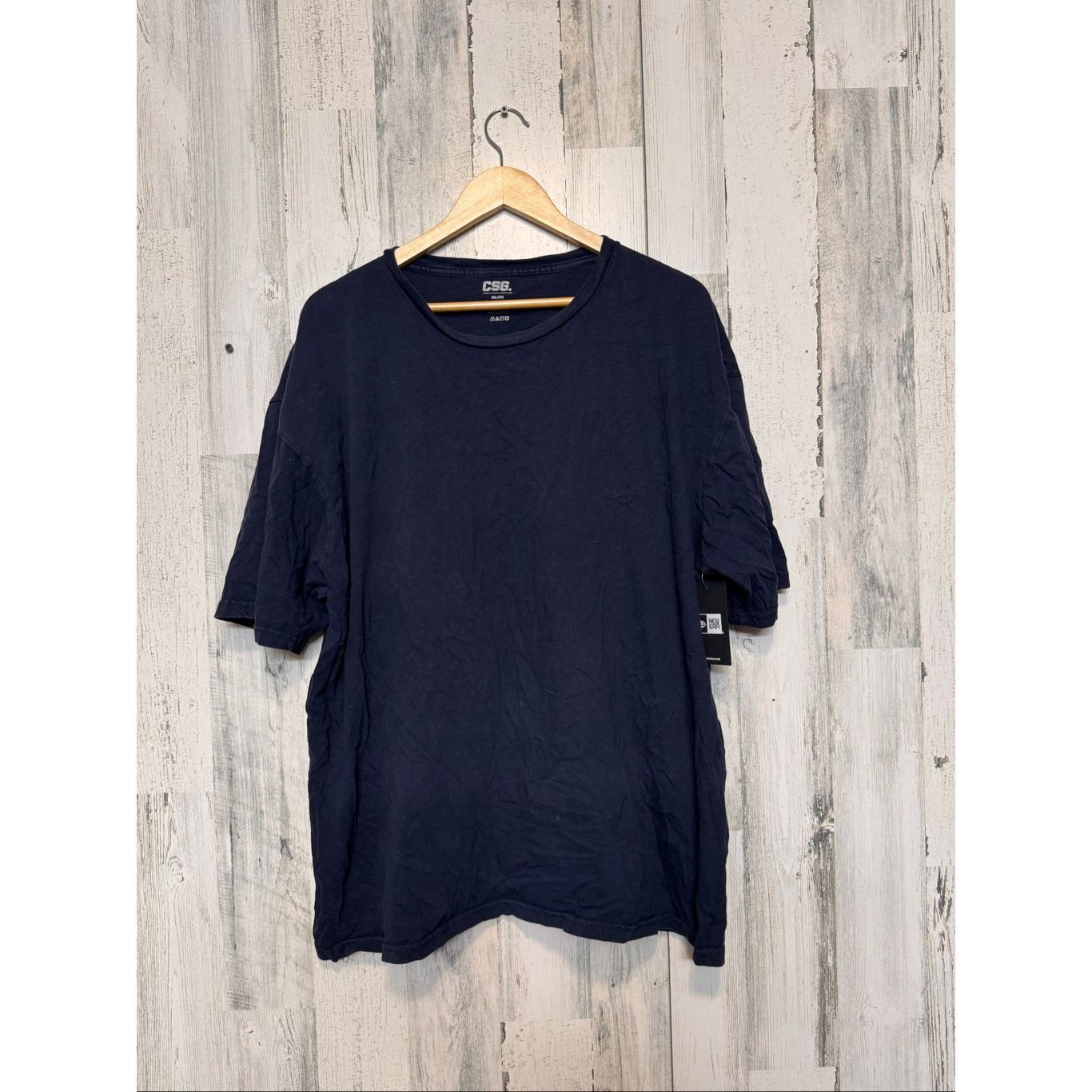 Other CSG Men’s Navy Blue Short Sleeve T-Shirt 4XL Big & Tall 100% Size US XXL / EU 58 / 5 - 1 Thumbnail