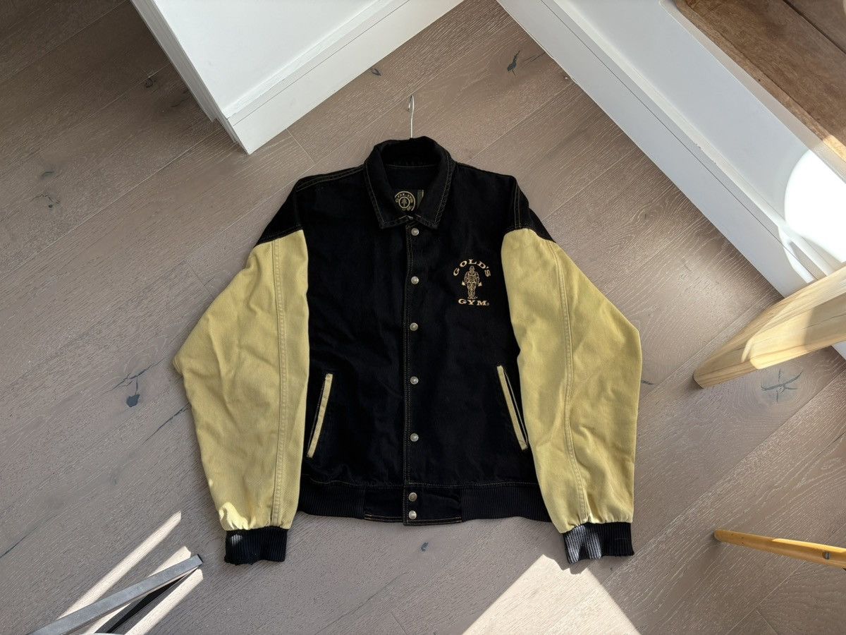 Vintage 90s Gold’s Gym Varsity Jacket - Iconic Logo