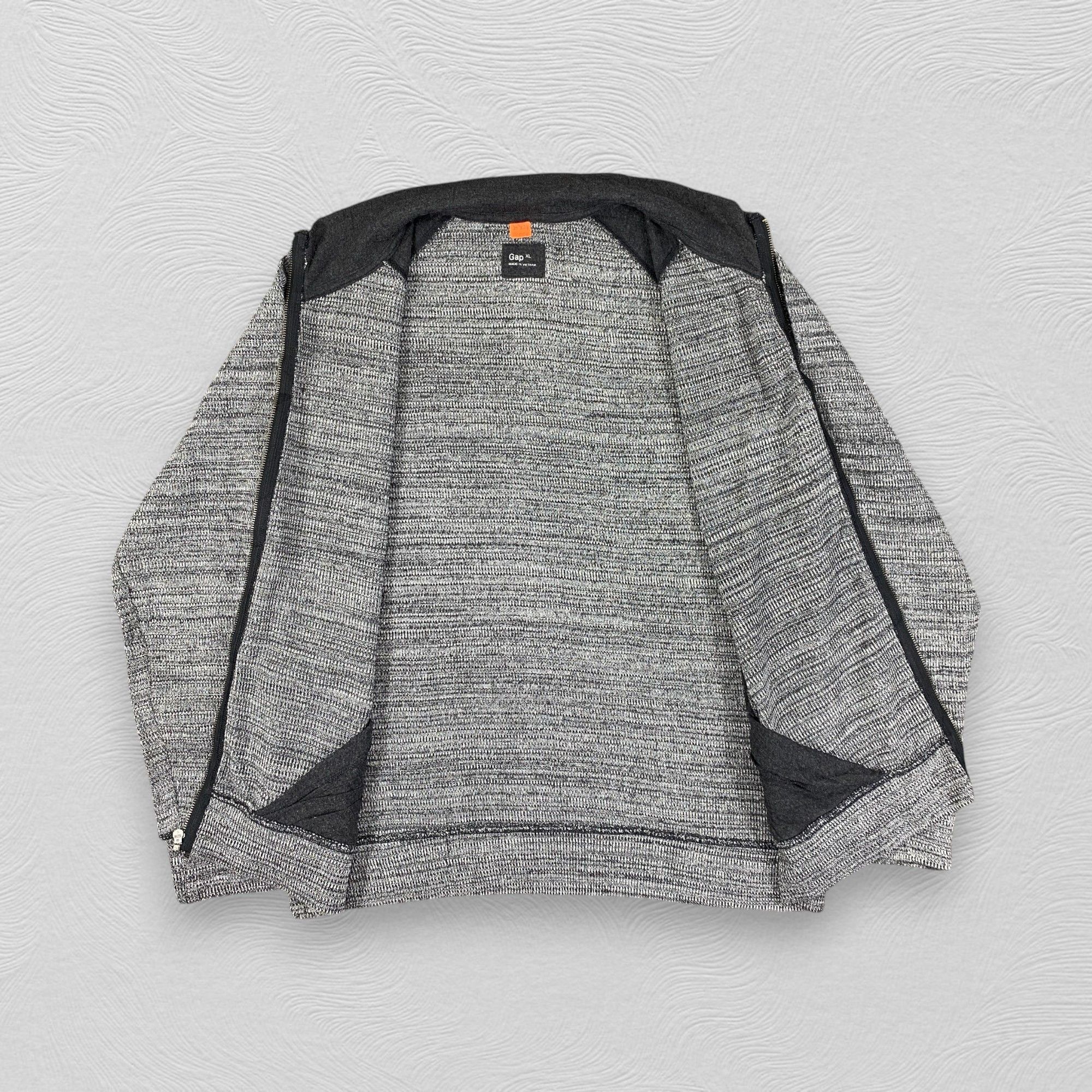 Gap Vintage GAP Plain Zipper Sweatshirt - SW0106 Size US XL / EU 56 / 4 - 3 Thumbnail
