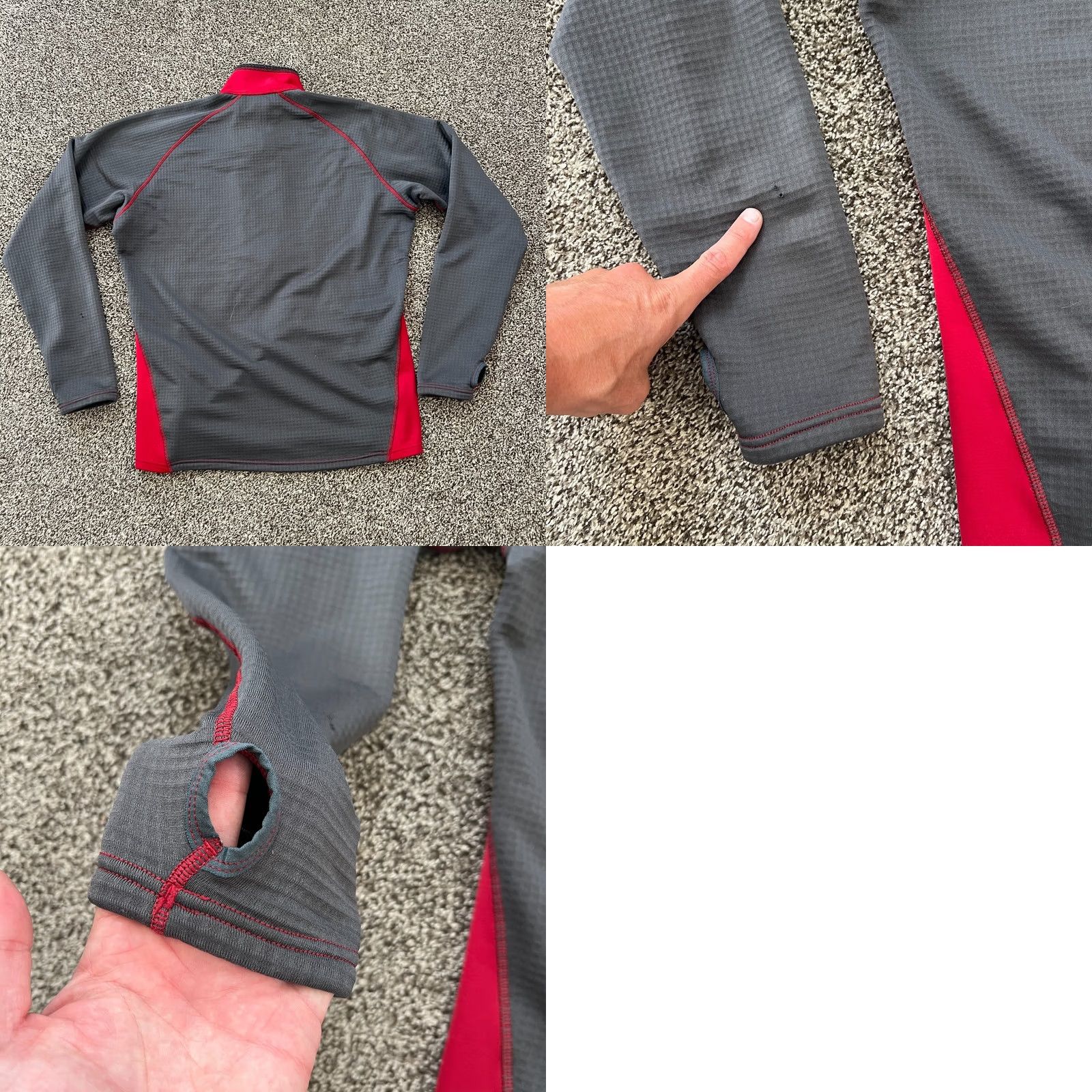 Patagonia Patagonia Pullover Wind Shield Cycle 24990 Red Men's Size Large Grid Fleece Shirt Size US L / EU 52-54 / 3 - 8 Thumbnail