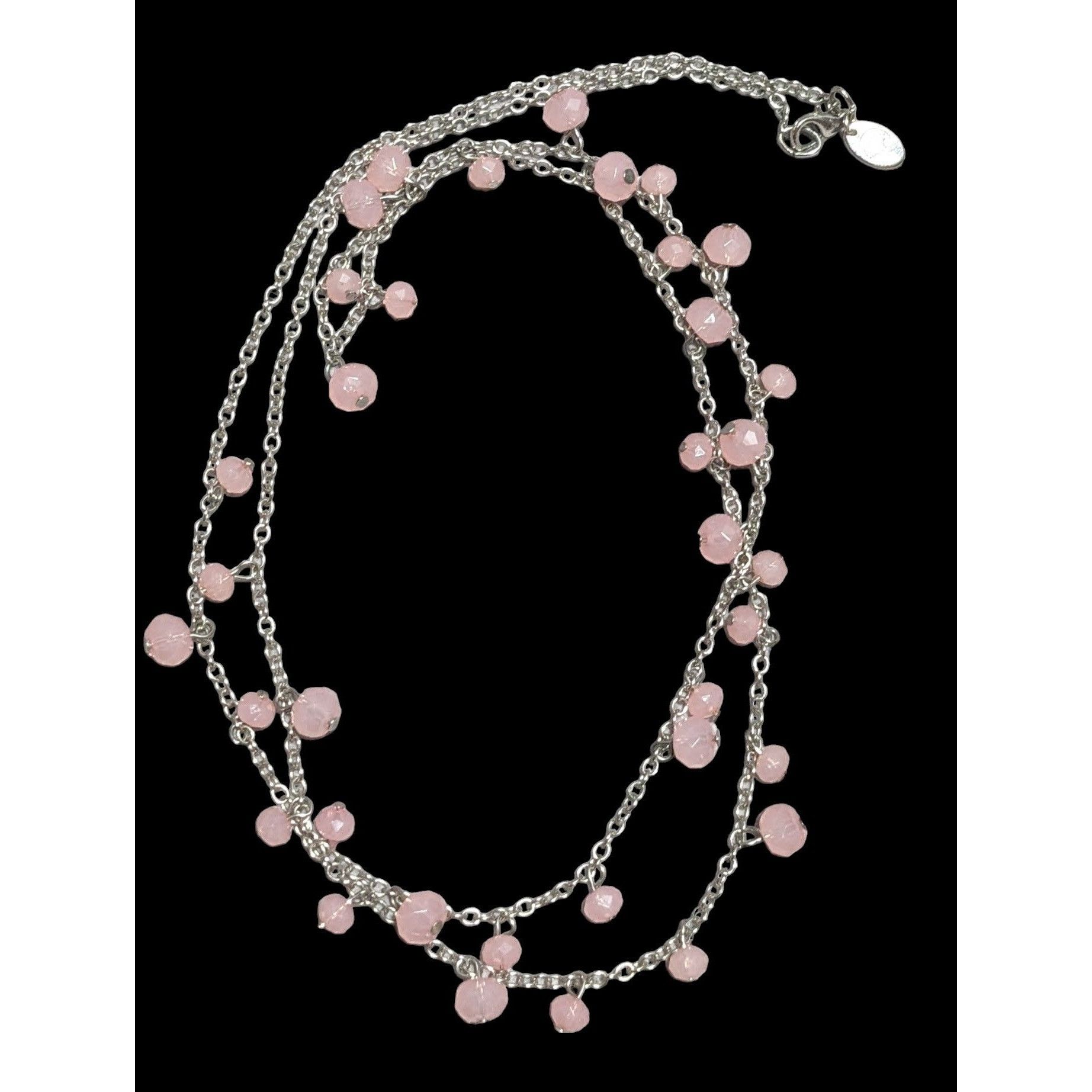 Other Charming Charlie Pink And Silver Necklace Size ONE SIZE - 1 Thumbnail