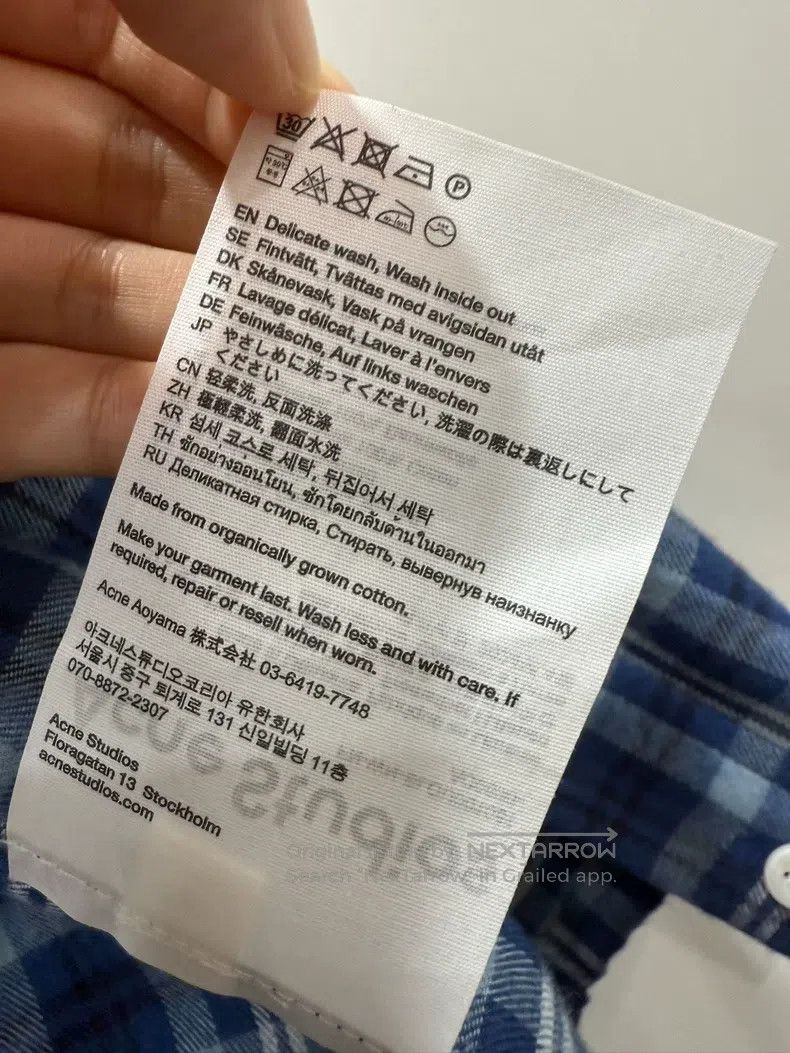 Acne Studios Acne Studios size 30 Plaid Jacket Size 4XL / US 24-26 - 4 Thumbnail