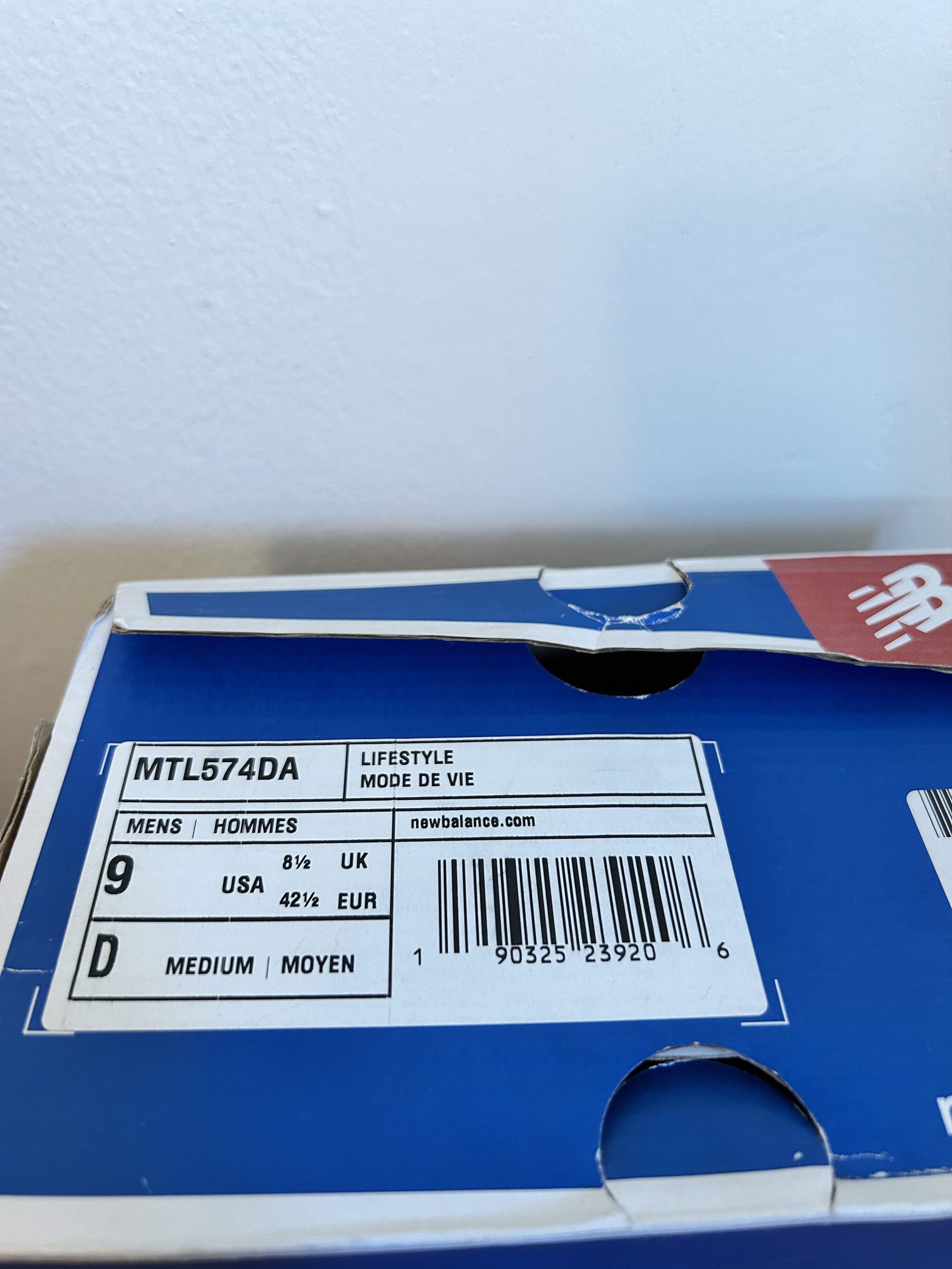 New Balance New Balance 574 Re-Engineered Navy Size US 9 / EU 42 - 11 Thumbnail