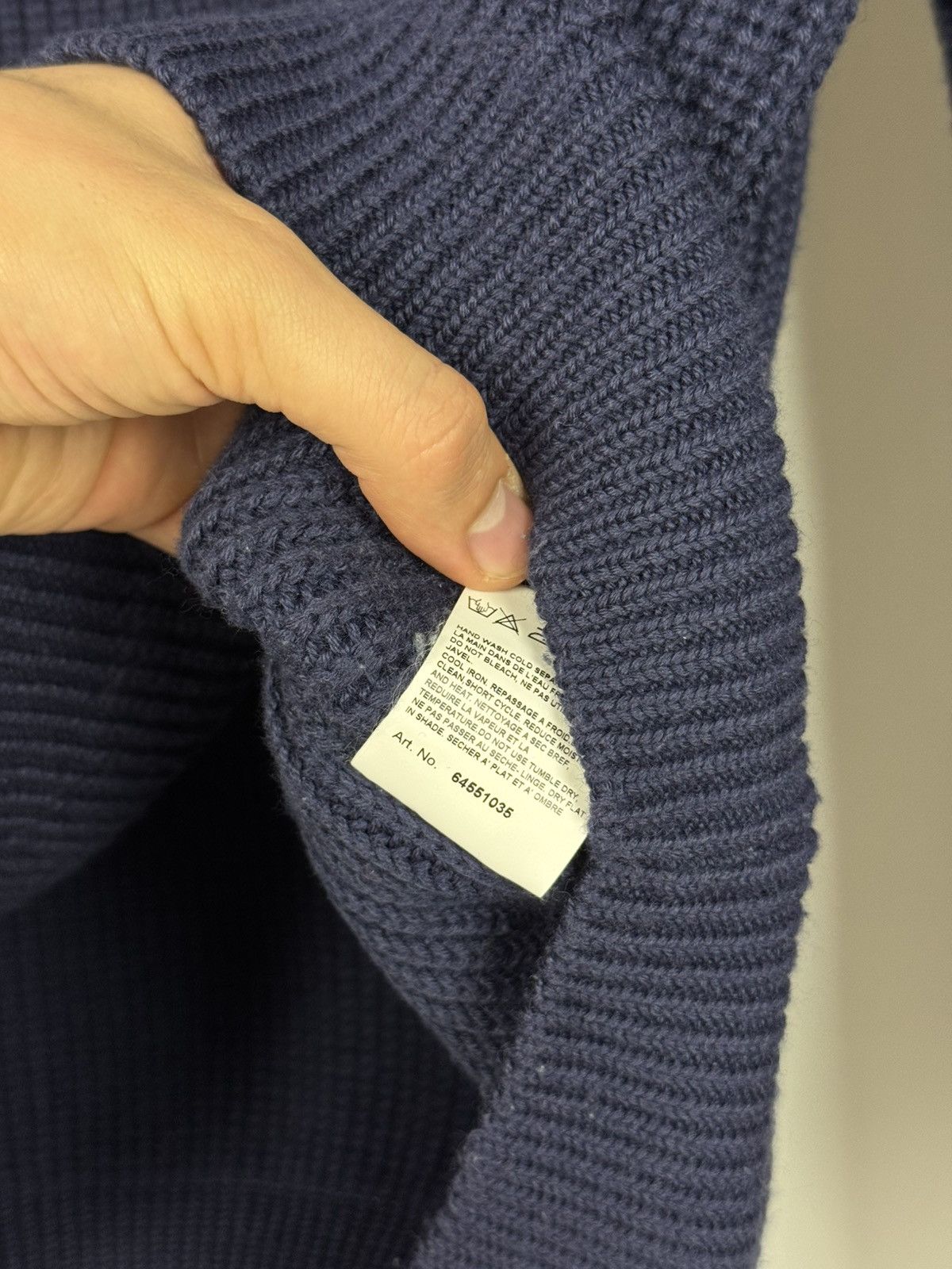 Pierre Balmain Pierre Balmain Wool Blend Knit Navy Sweater Size US L / EU 52-54 / 3 - 14 Thumbnail