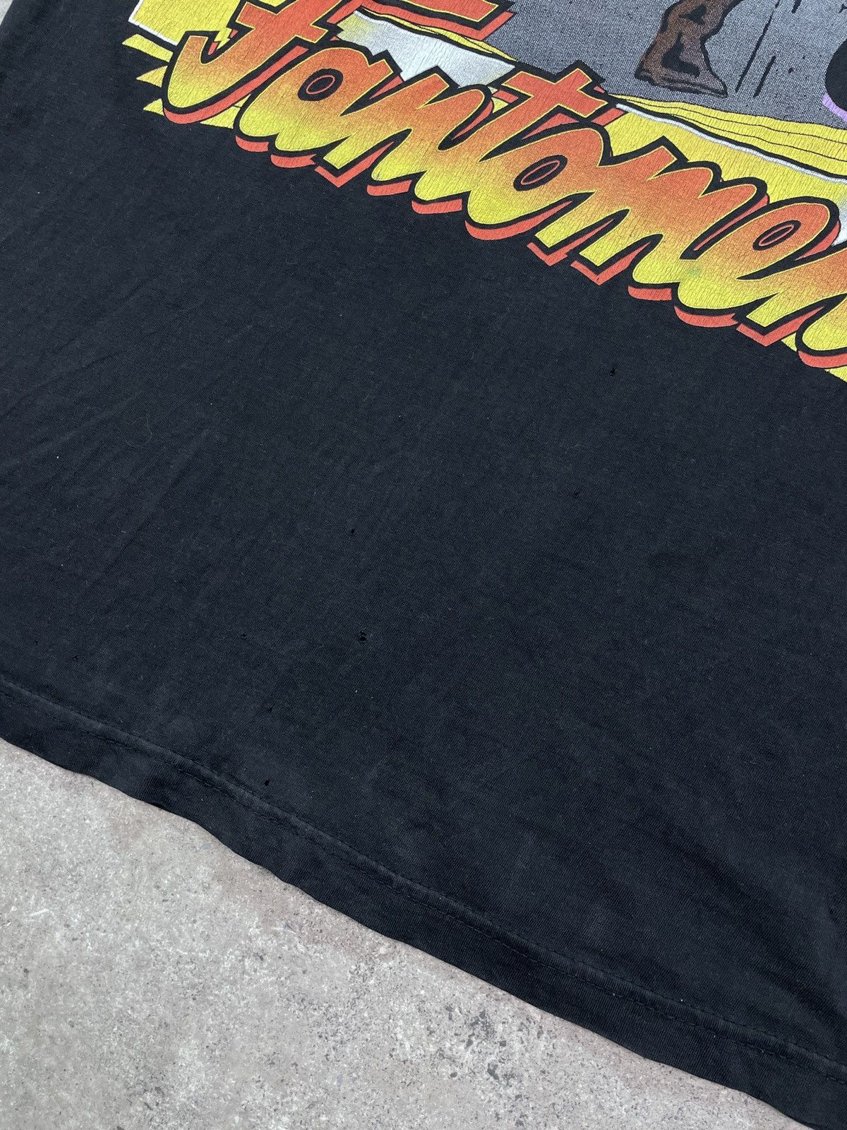 Cartoon Network × Marvel Comics × Vintage Vintage 90s Fantomen The Phantom Comics T Shirt Size US S / EU 44-46 / 1 - 5 Thumbnail