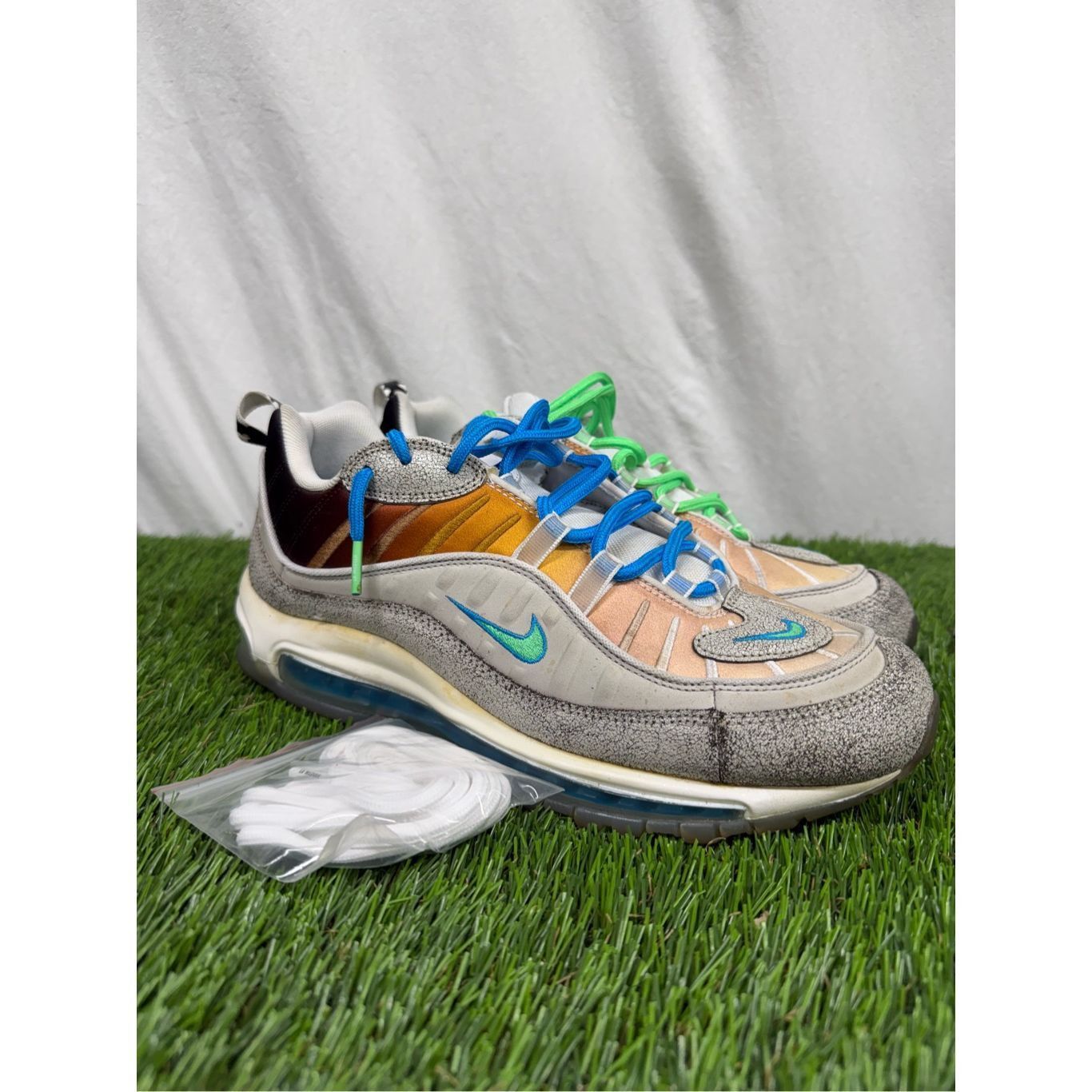 Nike Size 10.5 Nike Air Max 98 QA Men's "La Mezcla" CI1502 001 Size US 10.5 / EU 43-44 - 1 Thumbnail