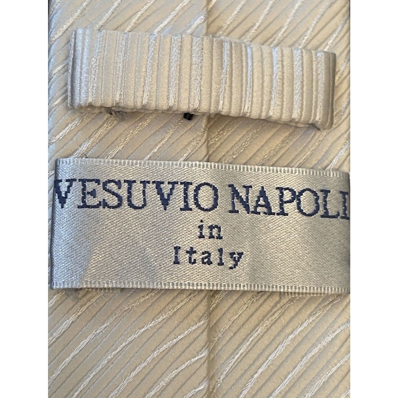 Other Vesuvio Napoli In Italy Cream 100% Polyester Made In China Size ONE SIZE - 8 Thumbnail