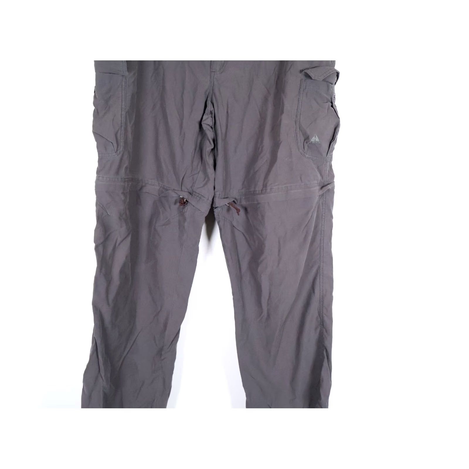 Nike ACG Nike ACG Pants Convertible Shorts Cargo Gray Cotton Blend Men's 40 x 32 Size US 40 / EU 56 - 4 Thumbnail