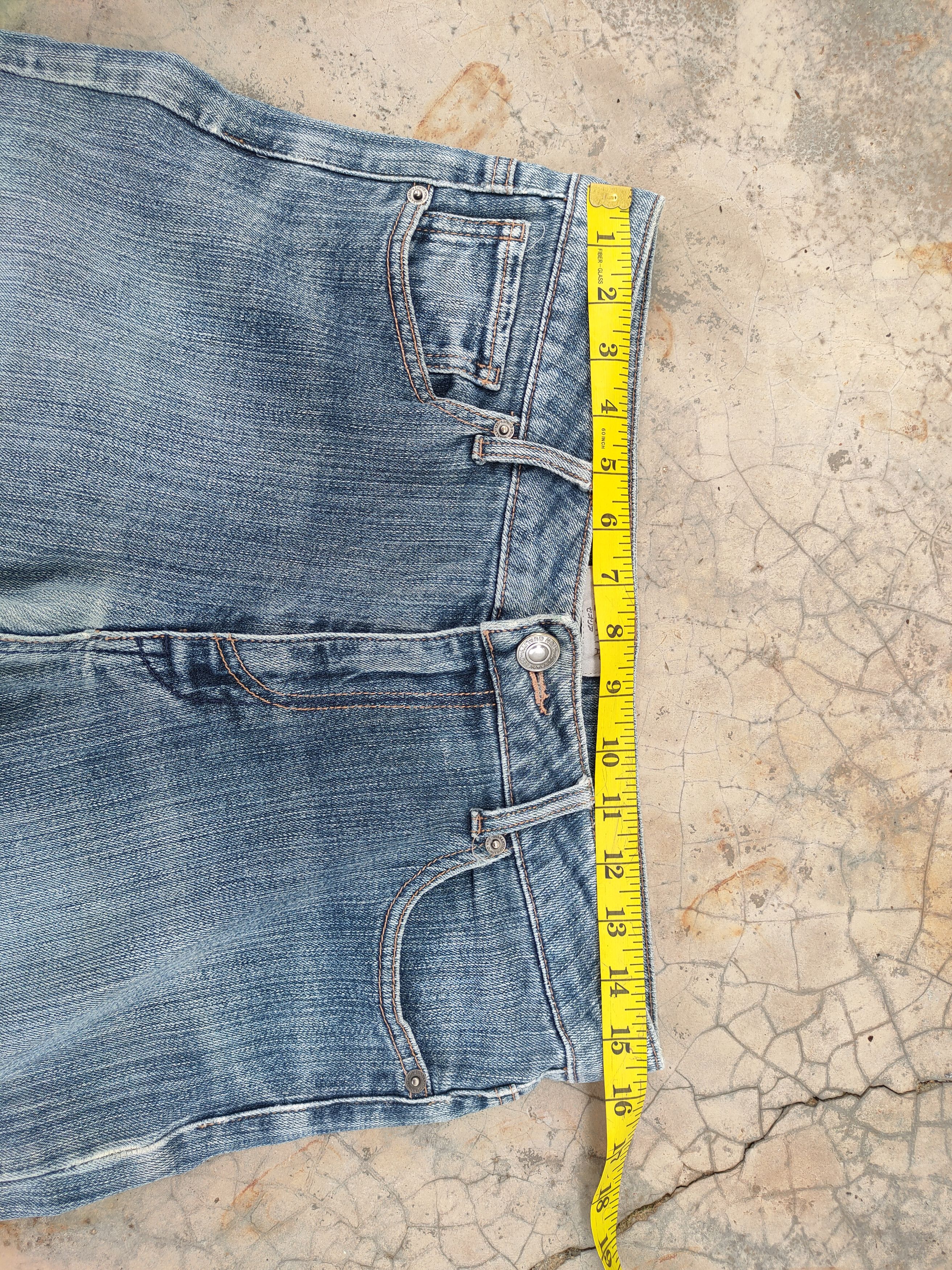 Japanese Brand × Jean VINTAGE THEORIA FLARE FADED RIPPED JEANS DENIM PANTS Size US 30 / EU 46 - 5 Thumbnail