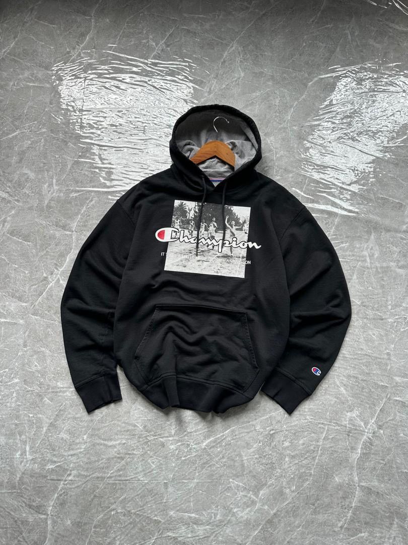 CHAMPION PHOTO TEE HOODIE