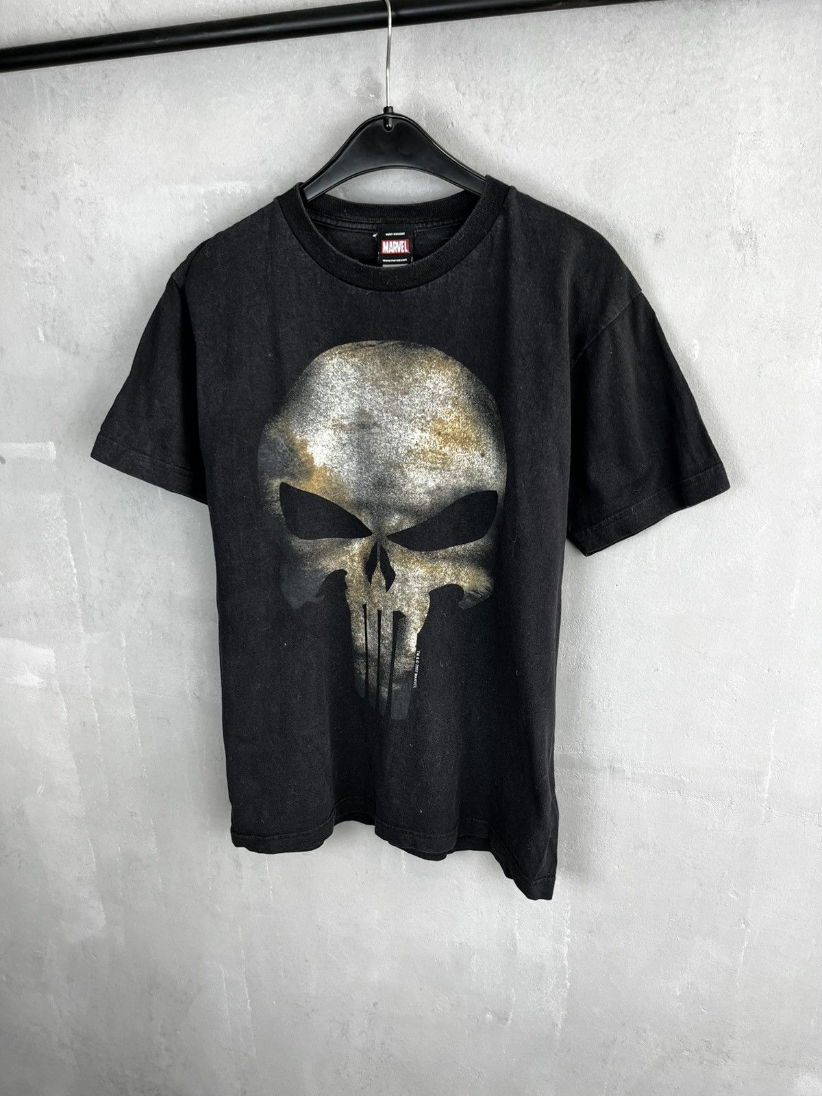 Marvel Comics ENDED 2007 Vintage Marvel The Punisher Skull Logo Size US L / EU 52-54 / 3 - 5 Thumbnail
