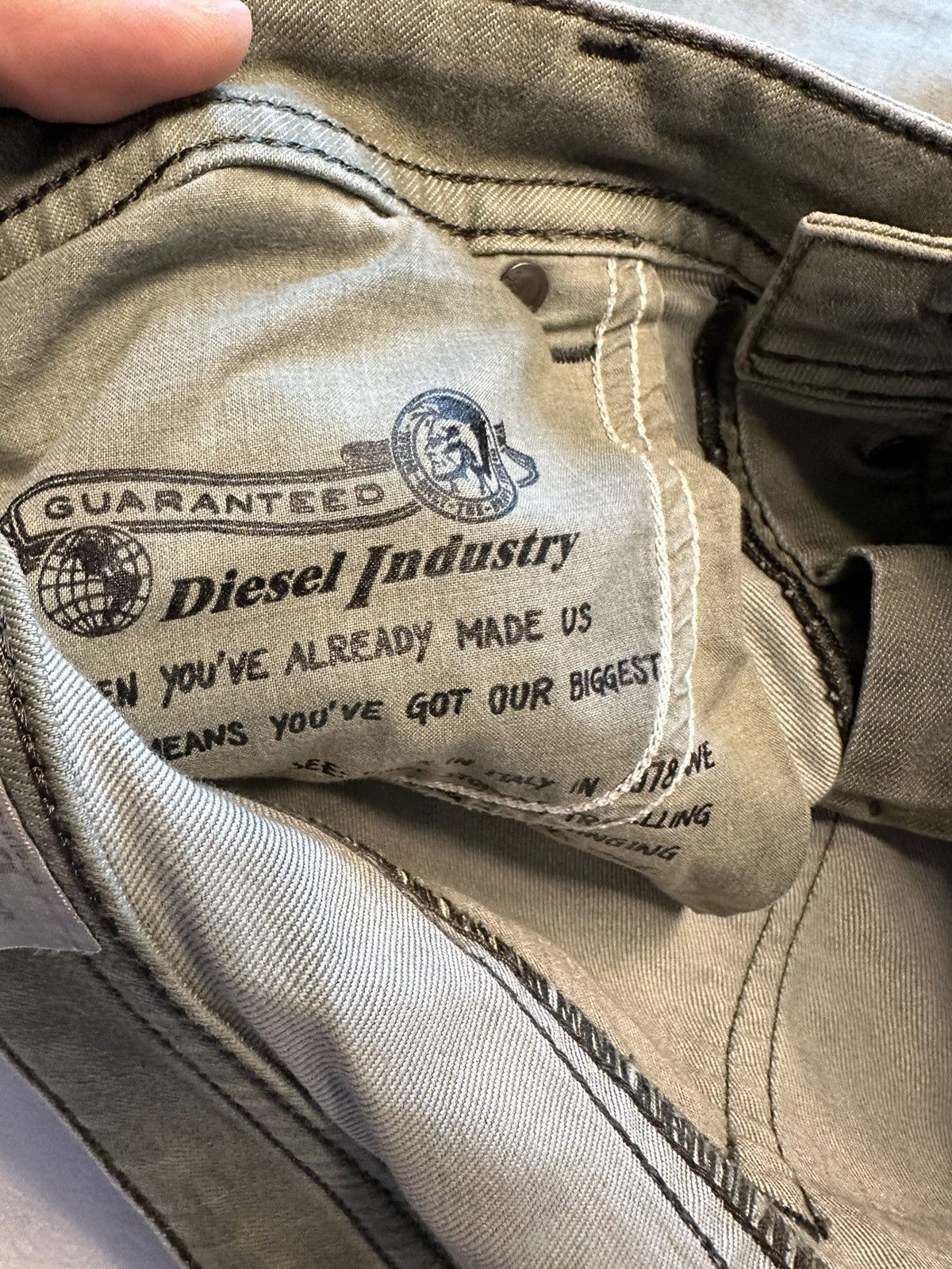 Diesel DIESEL BUSTER Size 36 HEMMED 30.5" Size US 36 / EU 52 - 7 Thumbnail