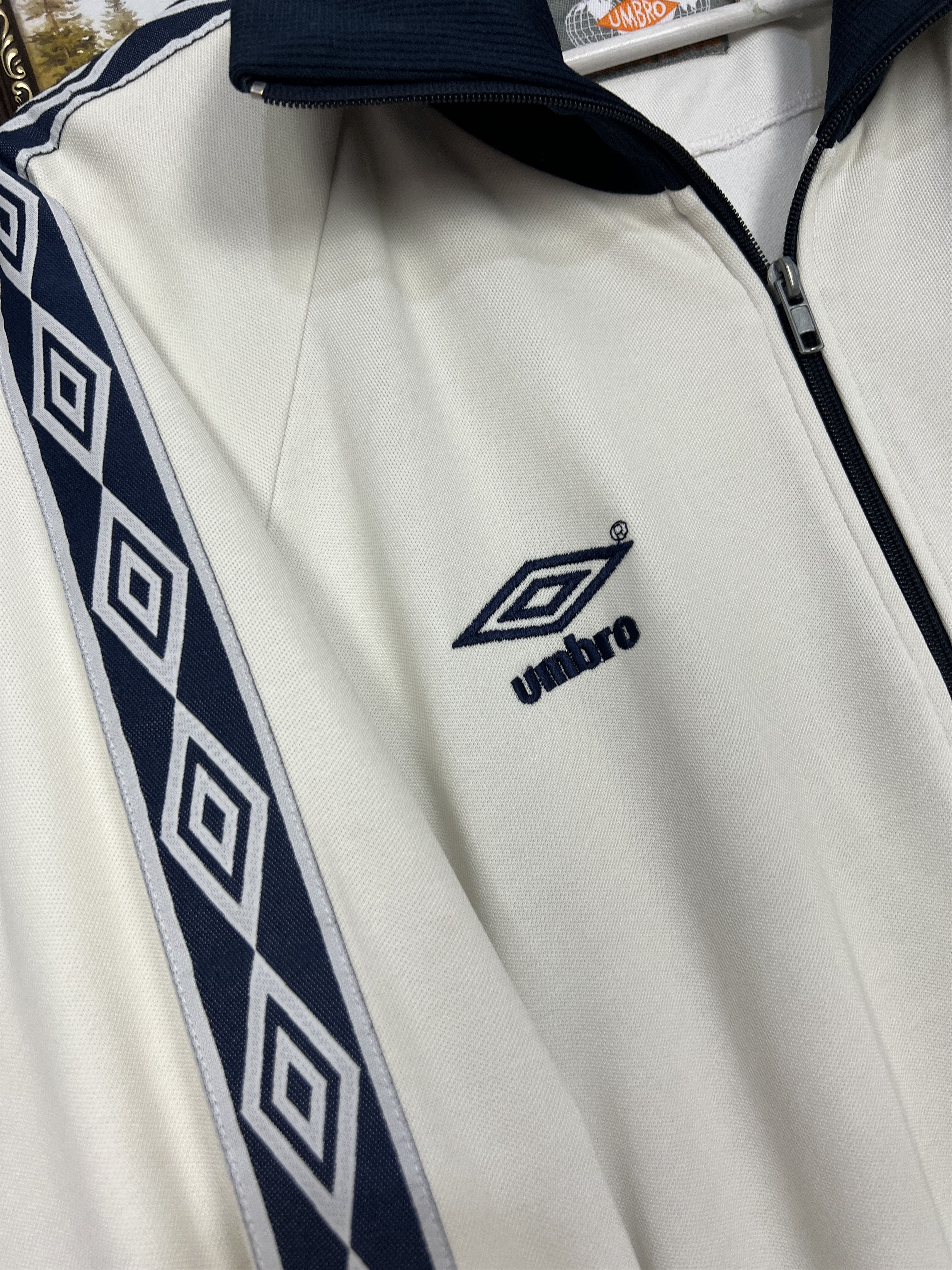 Umbro Vintage Umbro Retro England Football Jacket Soccer Track Top Size US M / EU 48-50 / 2 - 4 Thumbnail
