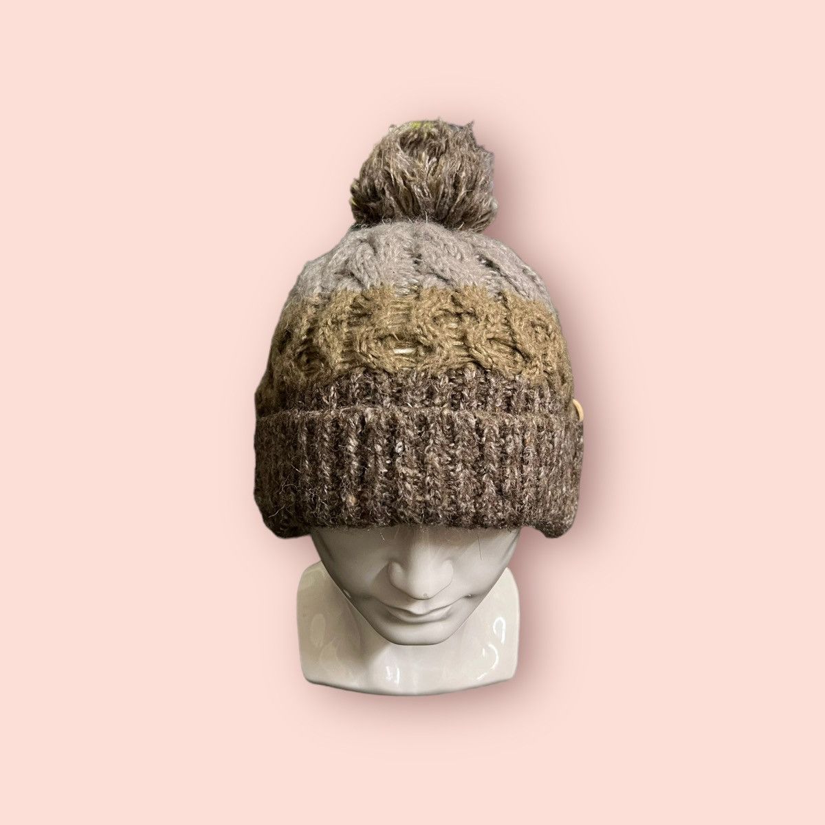 Other VINTAGE JAPAN CABLE KNITTED BEANIE VIVIENNE STYLE DESIGN Size ONE SIZE - 13 Thumbnail