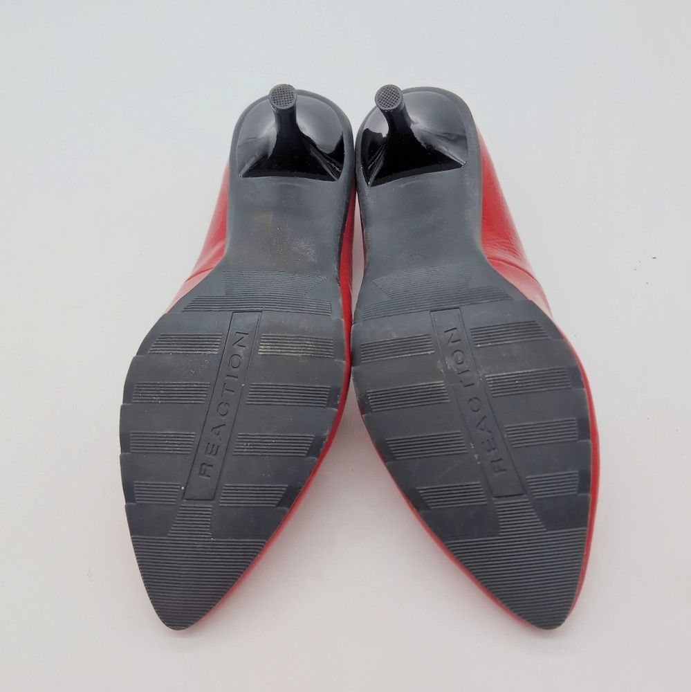 Kenneth Cole Kenneth Cole Sz 7.5 Red Women's Pumps Heels Lean Hill Size US 7.5 / IT 37.5 - 7 Thumbnail