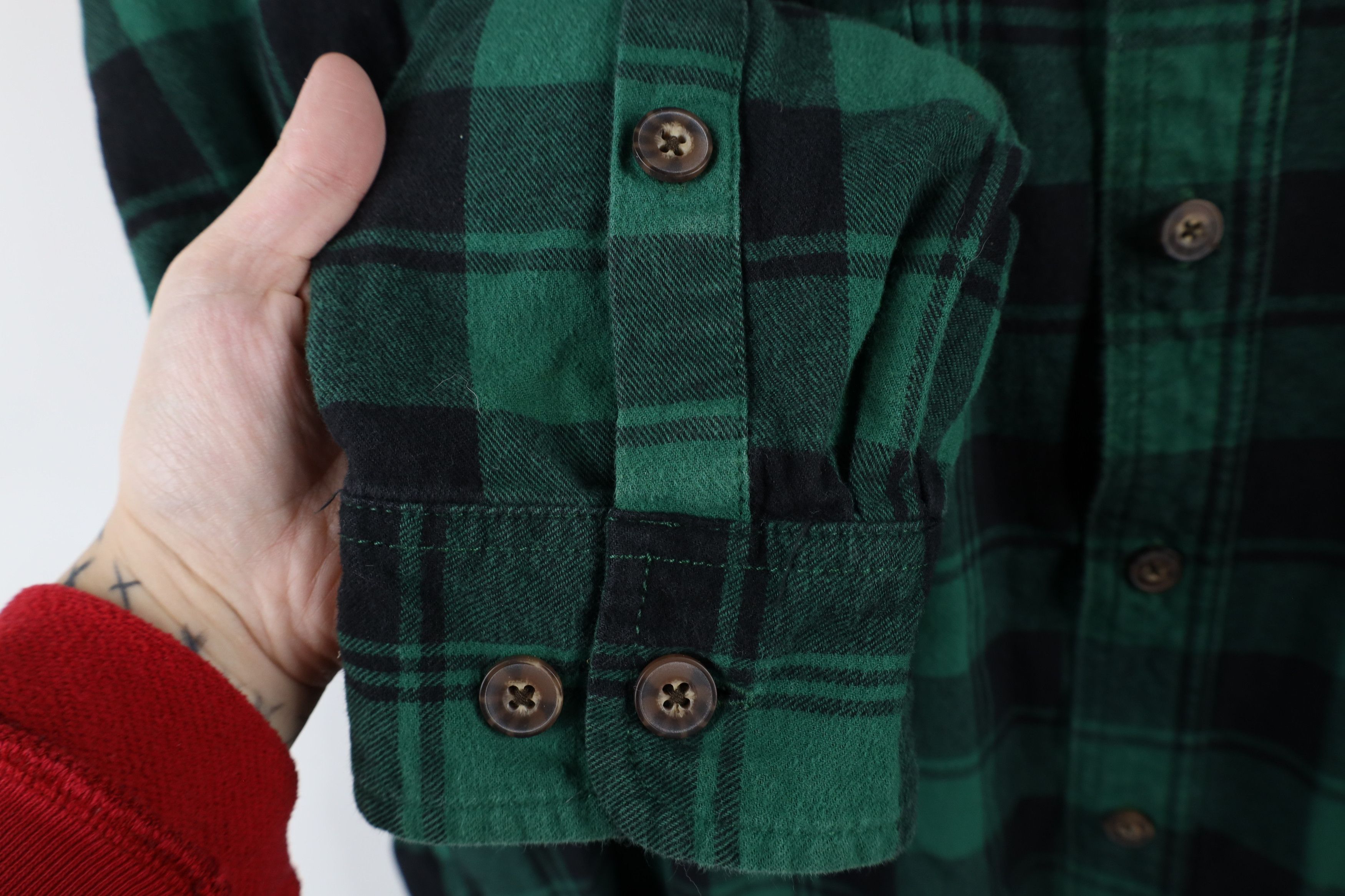 Duluth Trading Company × Vintage Duluth Trading Co Heavyweight Button Down Shirt Green Size US XL / EU 56 / 4 - 4 Thumbnail