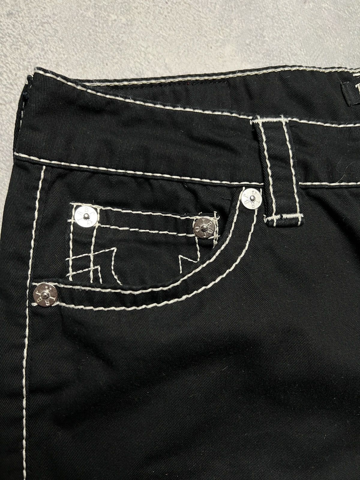 Japanese Brand × True Religion × Vintage True Religion Low Rise Baggy Cargo Pants y2k rare vintag USA Size US 30 / EU 46 - 9 Thumbnail