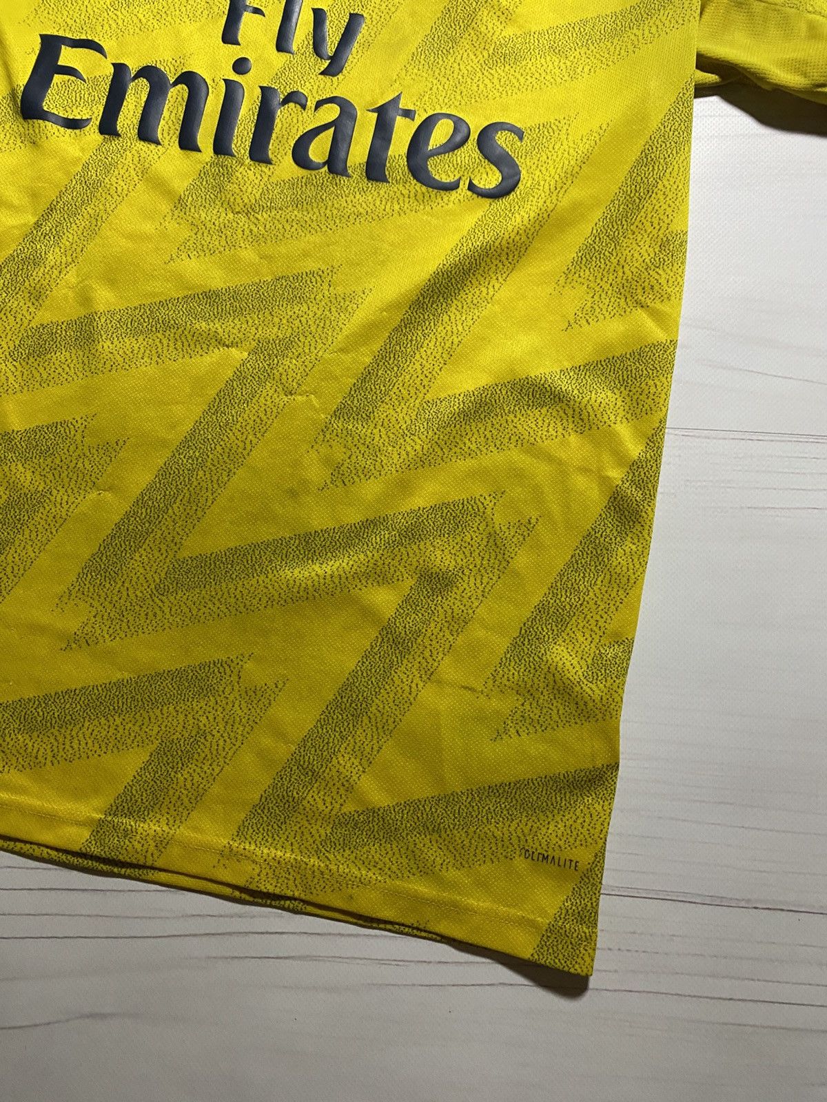 Adidas Adidas Arsenal 2019/20 away soccer football worn jersey Size US S / EU 44-46 / 1 - 7 Thumbnail