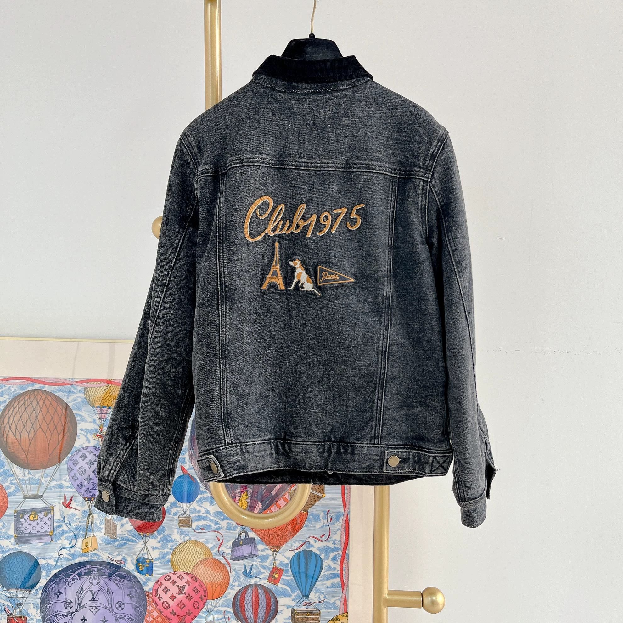 Other Bonpoint gray denim jacket 14A Size XS / US 0-2 / IT 36-38 - 2 Thumbnail