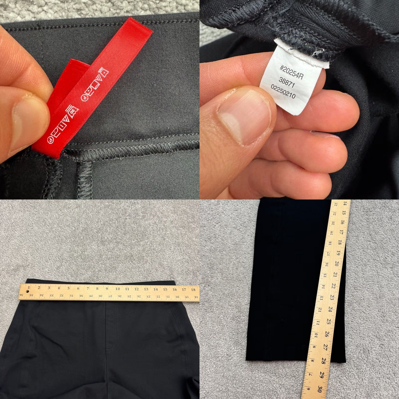 Spanx Spanx Slim Straight Pants Womens XL Black Pull On Ponte Casual Slim Fit Trousers Size 40" / US 18 - 8 Thumbnail