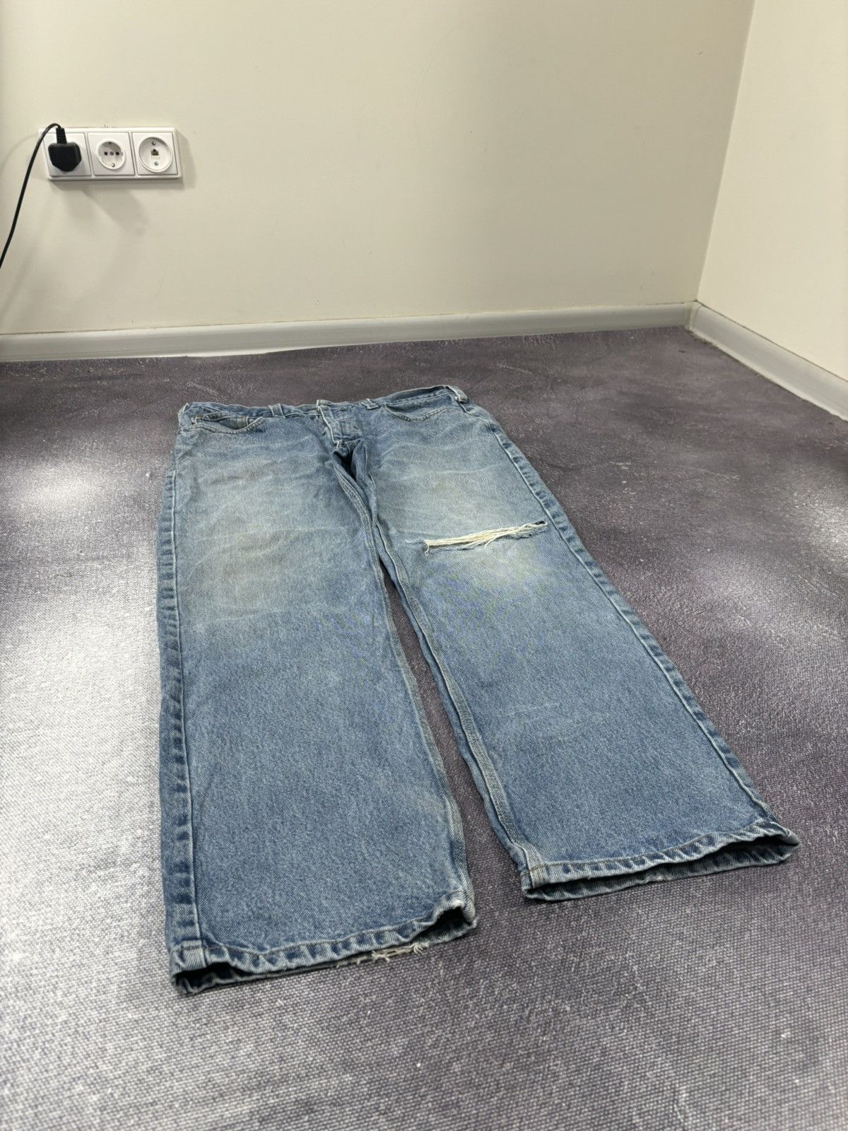 Carhartt Vintage Carhartt Traditional Fit Faded Work Hype Denim Jeans Size US 38 / EU 54 - 8 Thumbnail