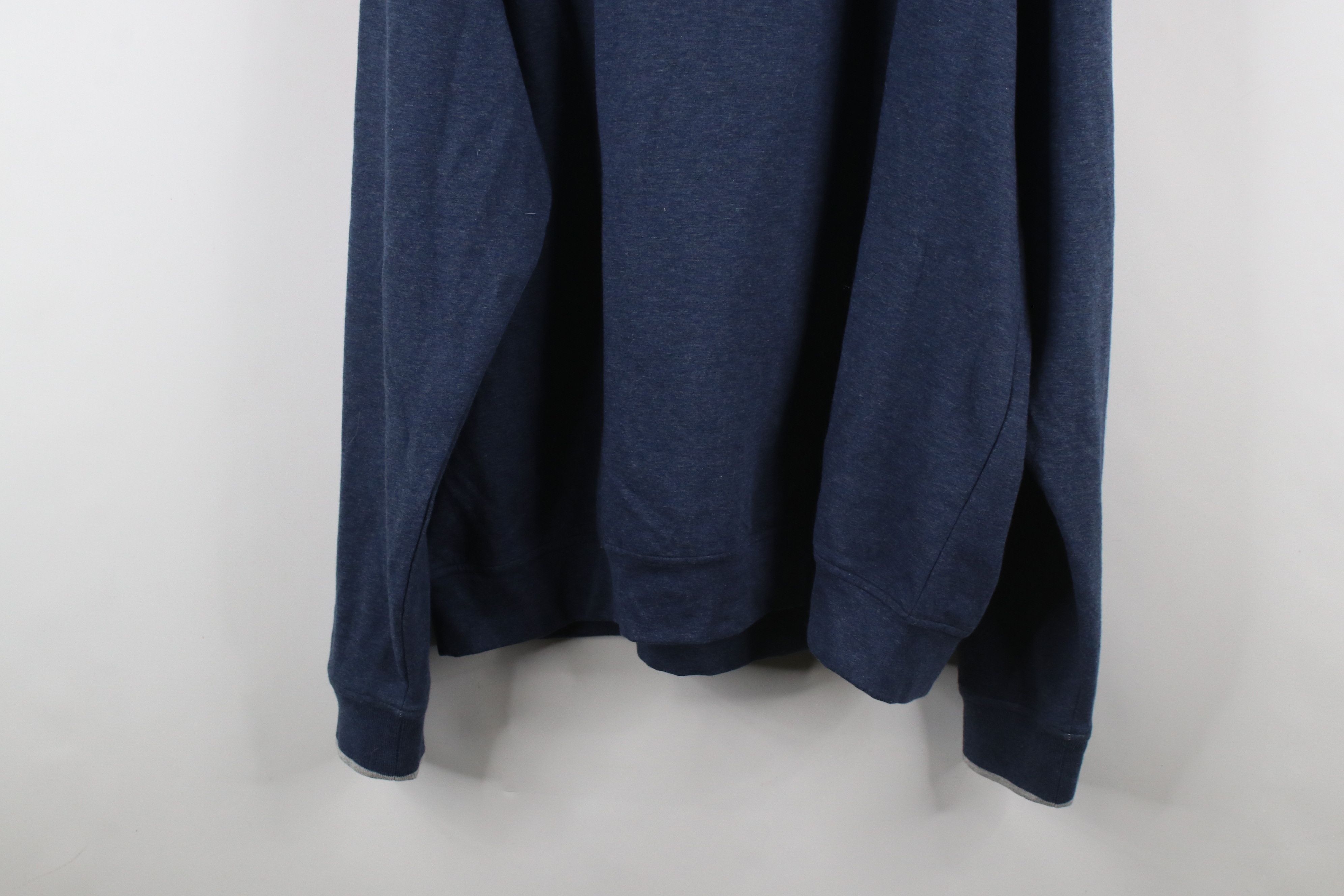 Vintage Oliver Ridley Touch Half Zip Pullover Sweater Heather Blue Size US XXL / EU 58 / 5 - 12 Thumbnail