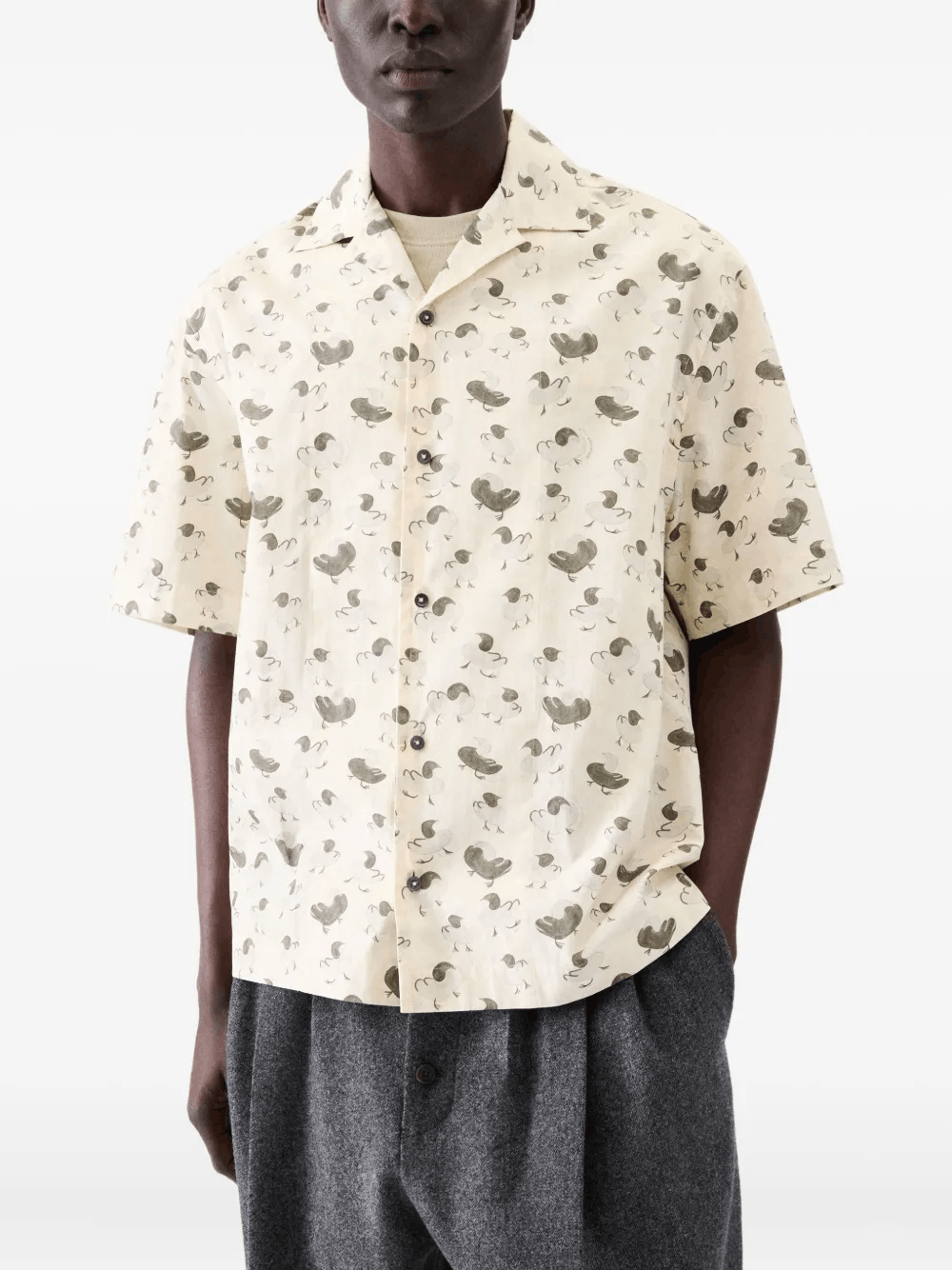 Other Floral-Print Short-Sleeve Shirt Size US L / EU 52-54 / 3 - 1 Thumbnail