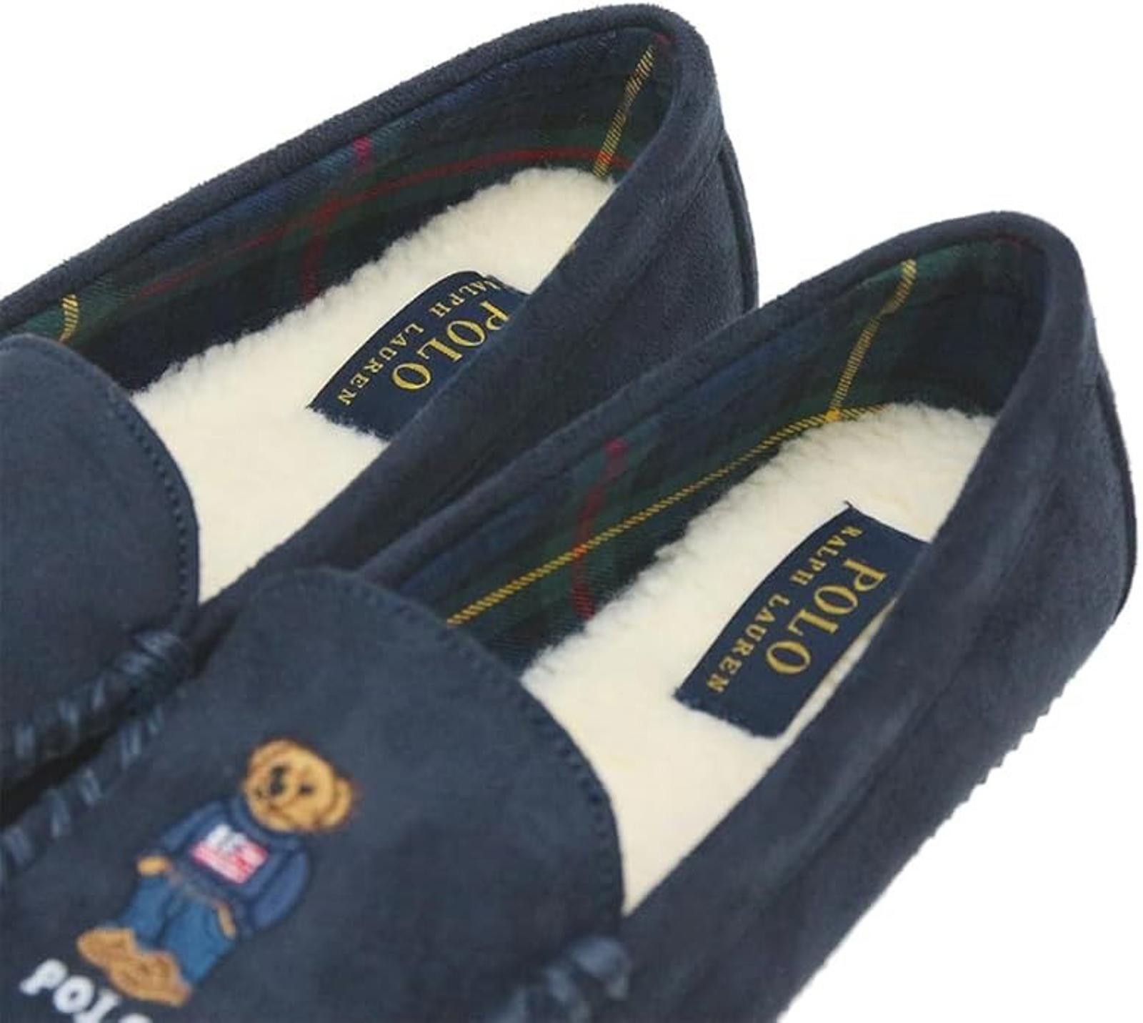 Polo Ralph Lauren POLO RALPH LAUREN Women's Dezi Bear Memory Foam Slipper 10 Size US 10 / IT 40 - 3 Thumbnail