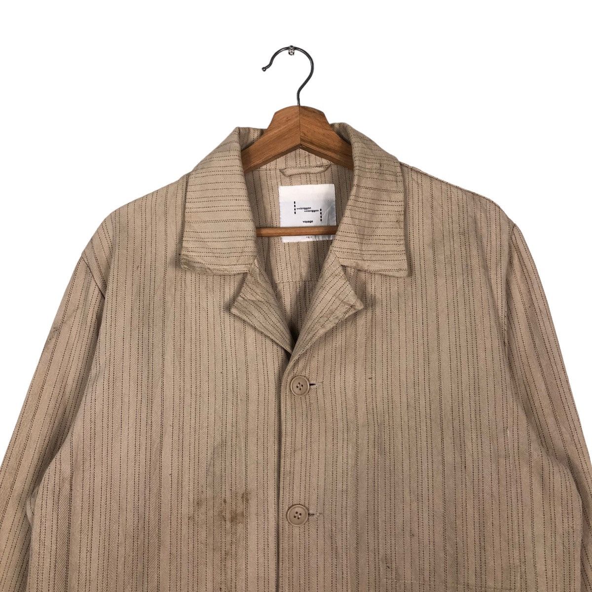 🔥Issey Miyake Design Style Hickory Chore Jacket Vviirrggnn