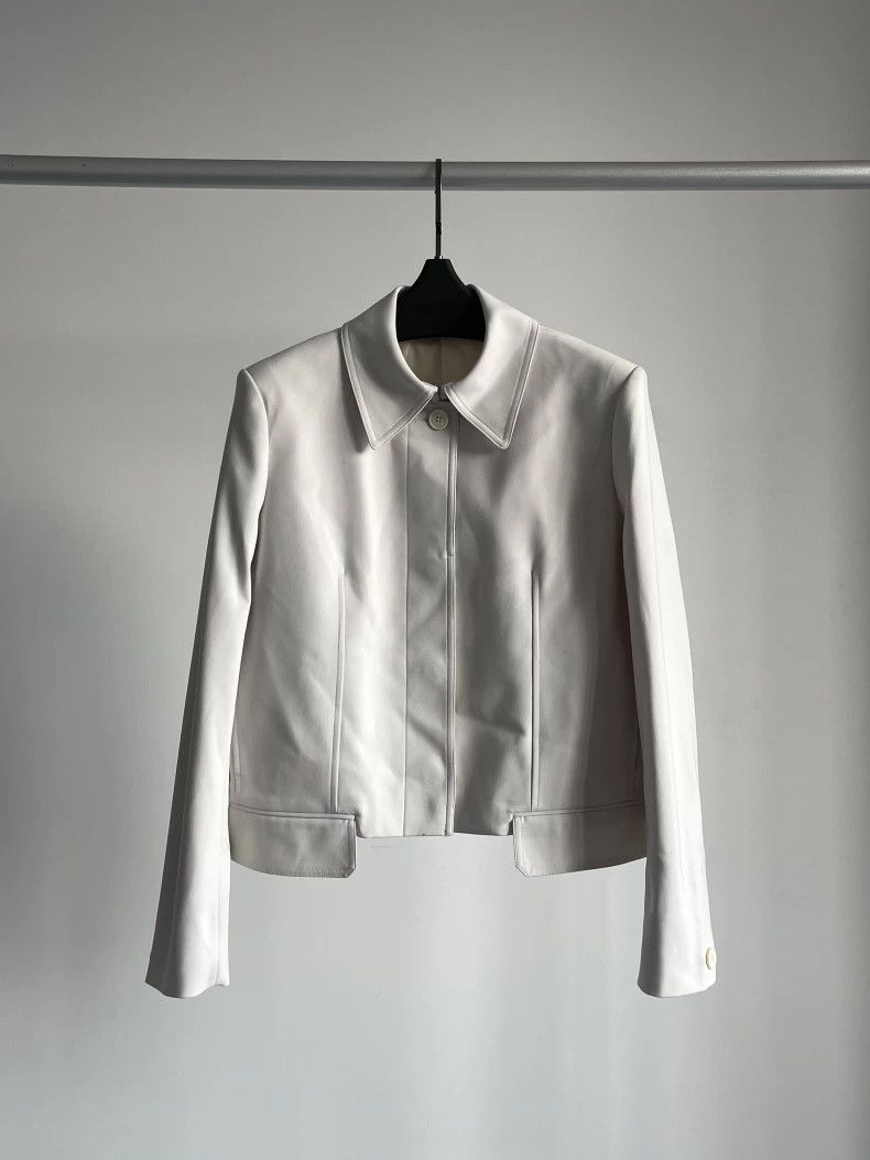 Helmut Lang HELMUT LANG size6 White collar jacket Size S / US 4 / IT 40 - 7 Thumbnail
