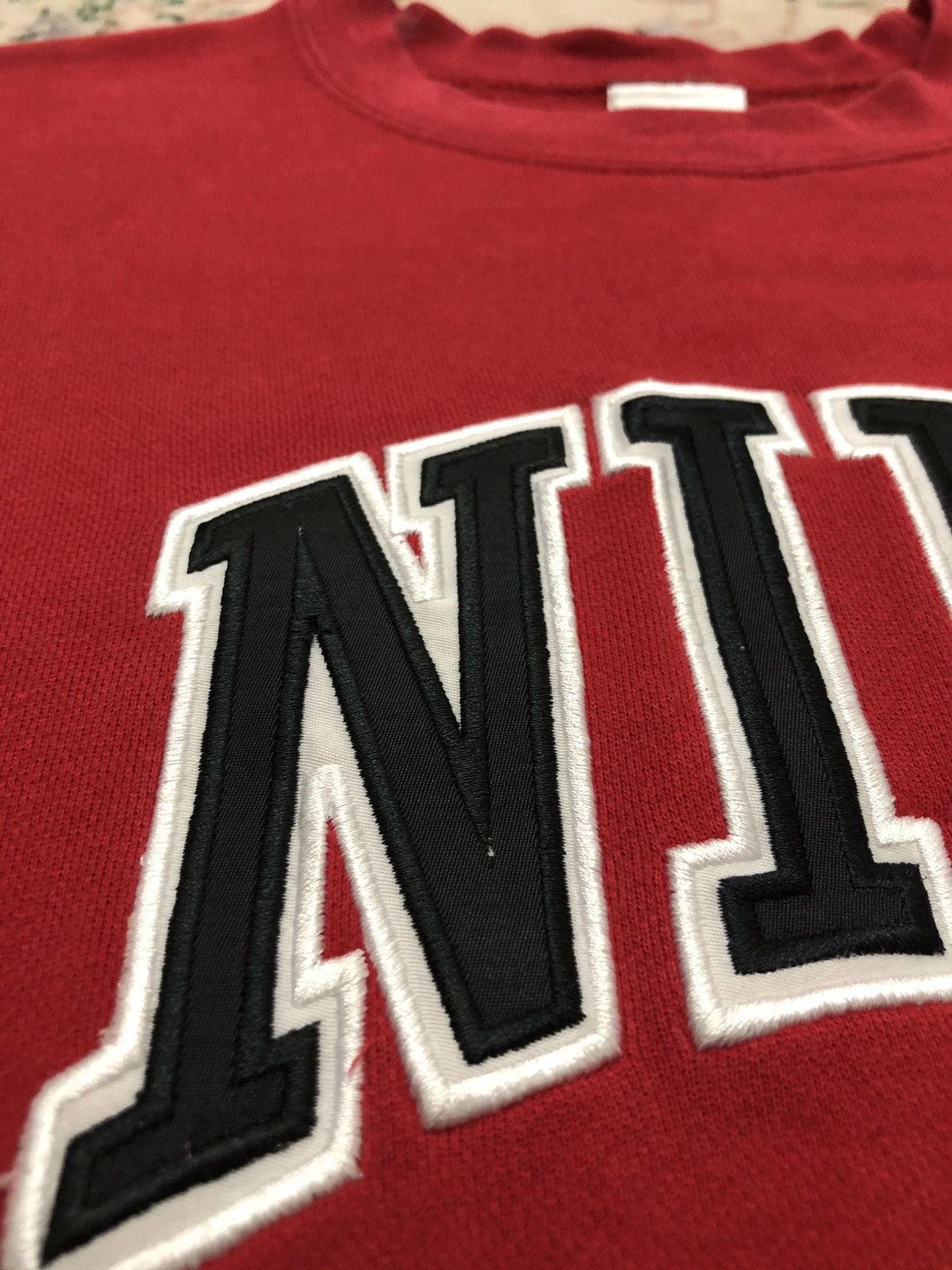 Nike × Vintage Vintage Nike Sweatshirt Biglogo Swoosh Double Side Logo Size US M / EU 48-50 / 2 - 5 Thumbnail