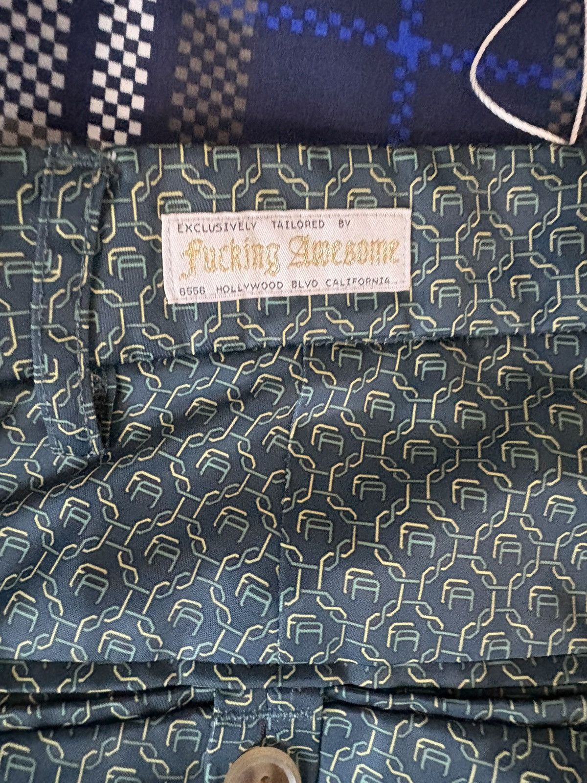 Fucking Awesome FA All over print pants Size US 30 / EU 46 - 4 Thumbnail