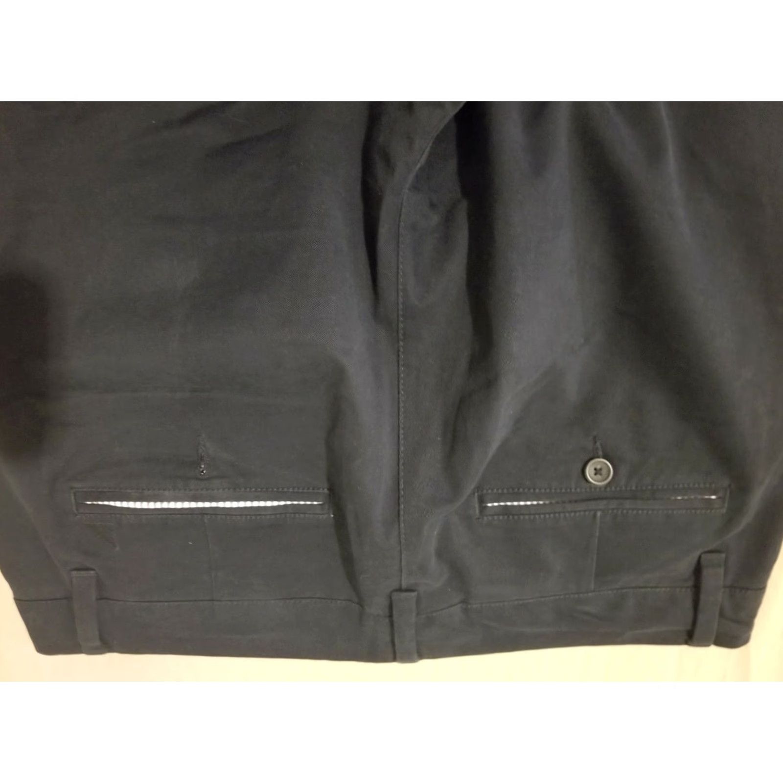 UNTUCKit UNTUCKit Chino Pants Navy Blue Cotton Relaxed 32x32 Pants Mens Regular尺 Size US 32 / EU 48 - 2 Thumbnail