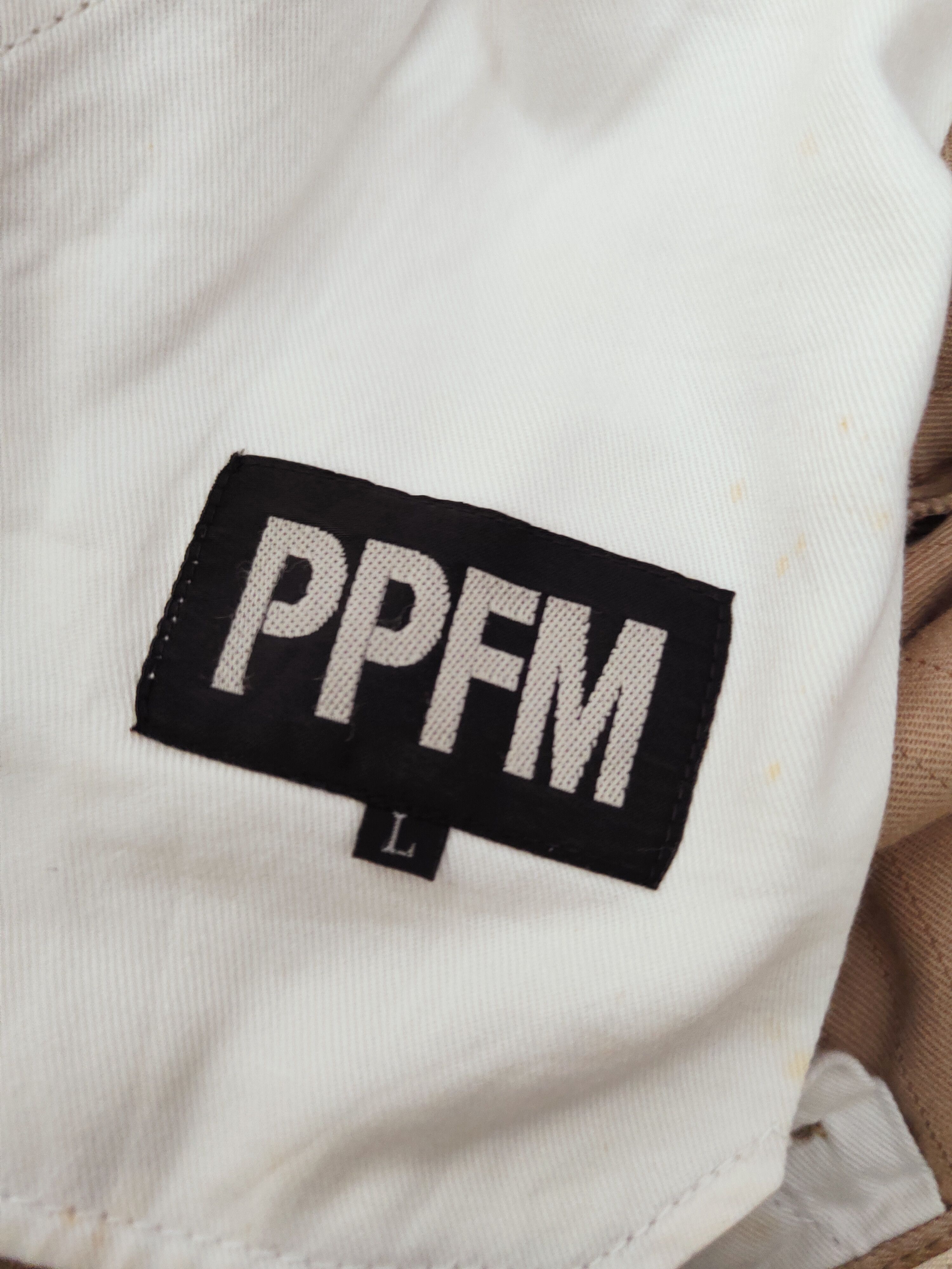 PPFM Beige Multipocket Tactical Cargo Pants #W105