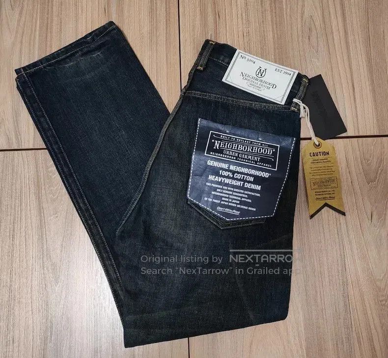 Neighborhood Neighborhood 15aw WASHED.DP BASIC Jeans. Size US 29 - 1 Thumbnail