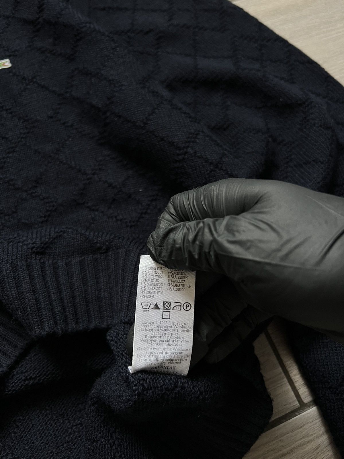 Lacoste Vintage Lacoste Sweater Wool Knit Baggy 90s France 🇫🇷 Size US XL / EU 56 / 4 - 10 Thumbnail