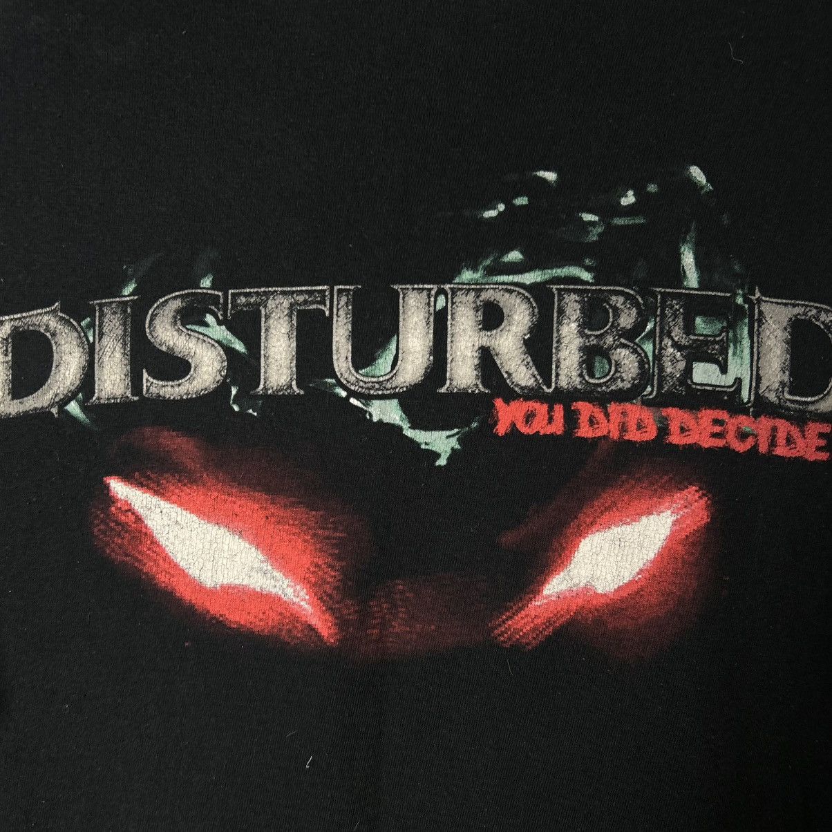 Band Tees Vintage Disturbed Big Graphic Logo 2000’s rock band tee Size US M / EU 48-50 / 2 - 9 Thumbnail