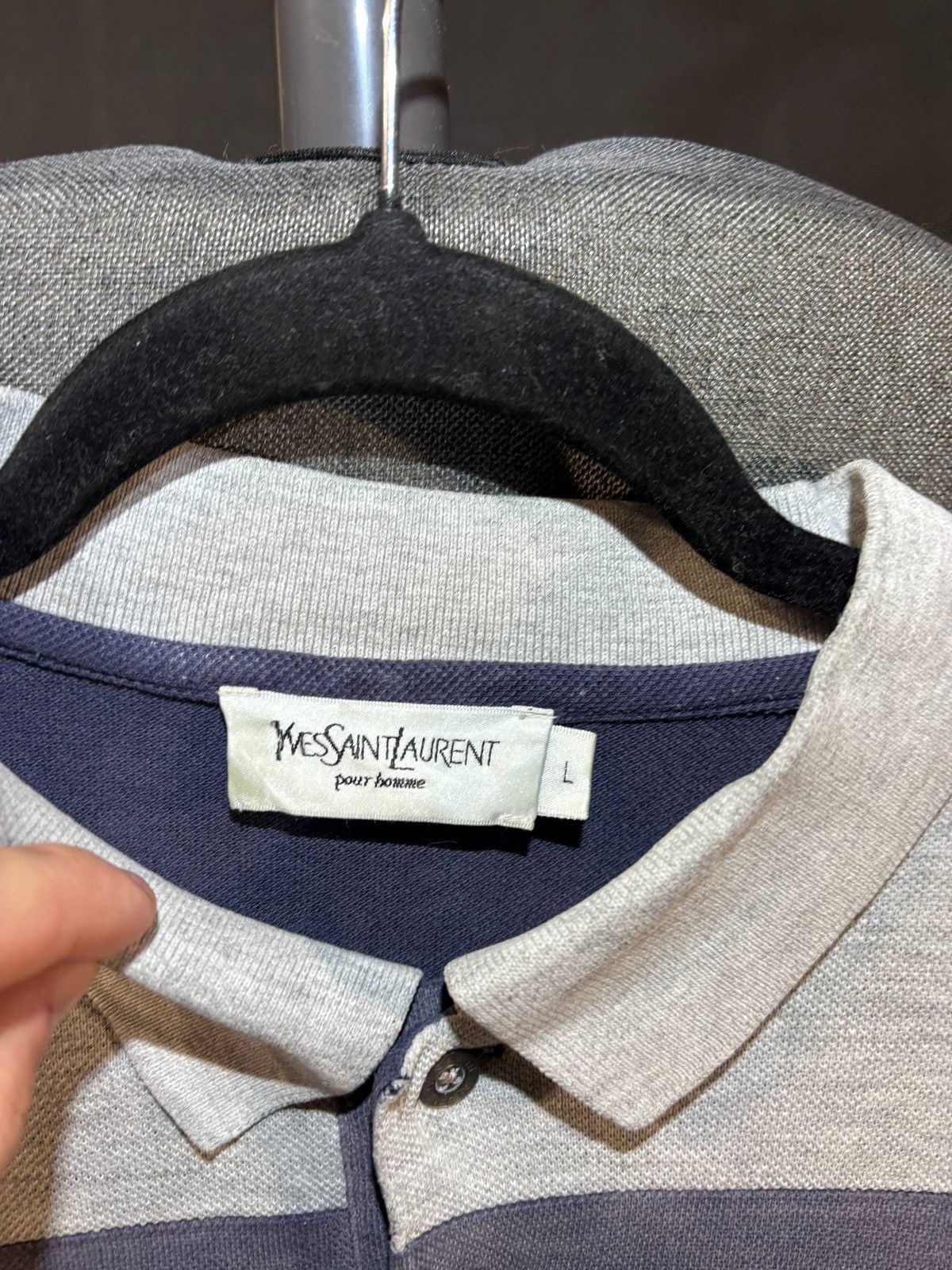 Yves Saint Laurent Yves Saint Laurent polo Size:L Size US L / EU 52-54 / 3 - 9 Thumbnail