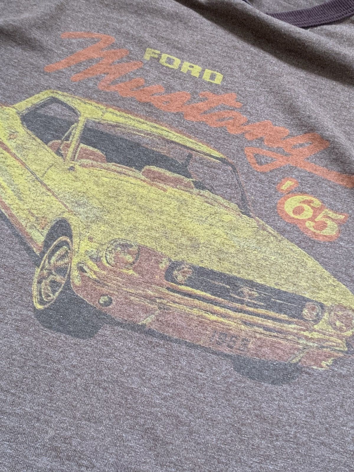 Ford × Vintage Vintage ford mustang '65 ringer tshirt Size US XL / EU 56 / 4 - 6 Thumbnail