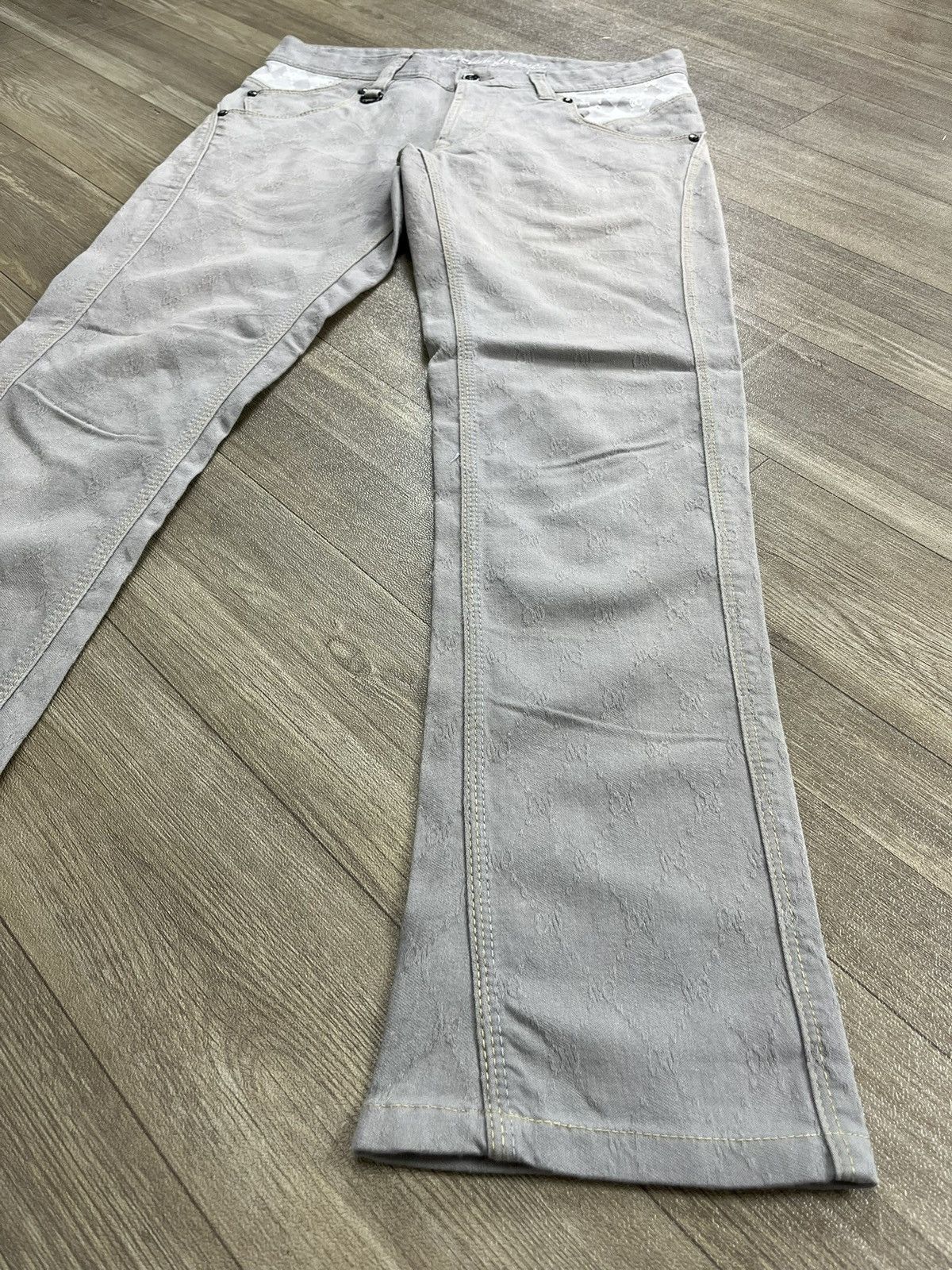 Nicole Club Vintage Nicole Club For Men Lgb Style Japanese Flared Denim Size US 29 - 3 Thumbnail