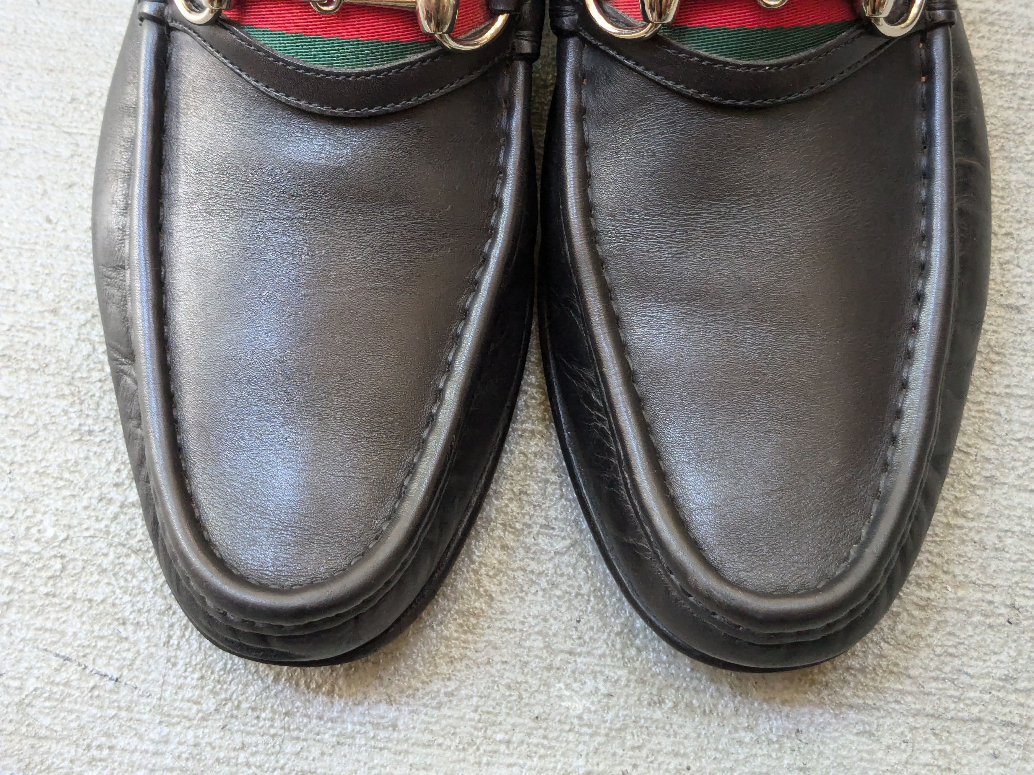 Gucci Gucci Horsebit Loafers Black 9 D Leather Italy Slip On Size US 9 / EU 42 - 4 Thumbnail