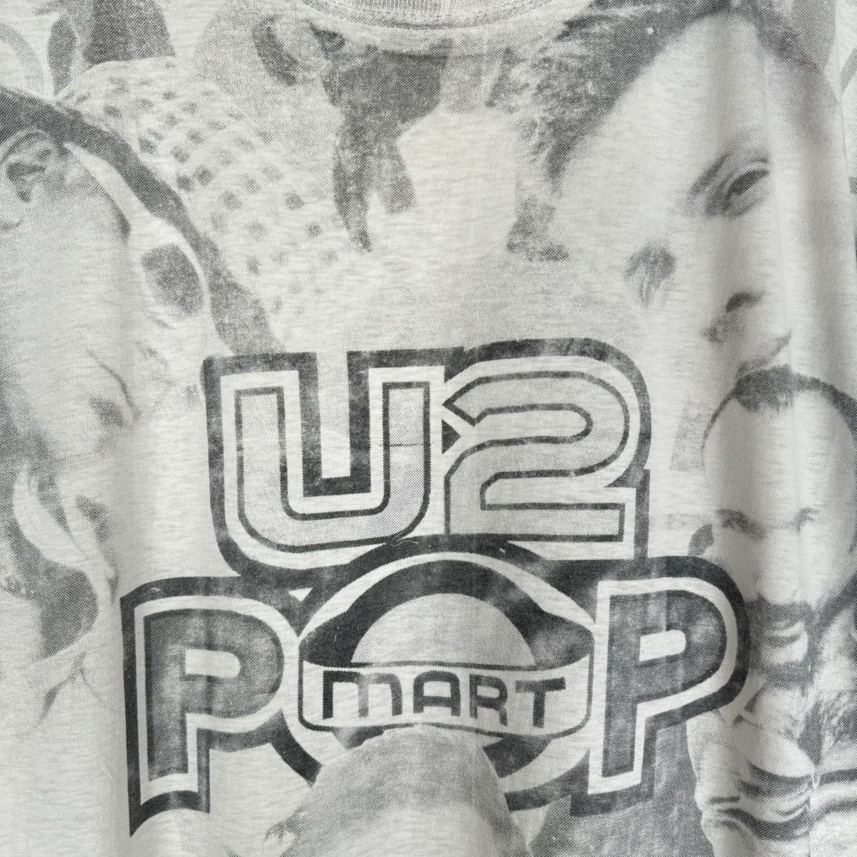 Band Tees Vintage 90s U2 Pop Mart Rare All Over Print Ban T Shirt Size US XL / EU 56 / 4 - 4 Thumbnail