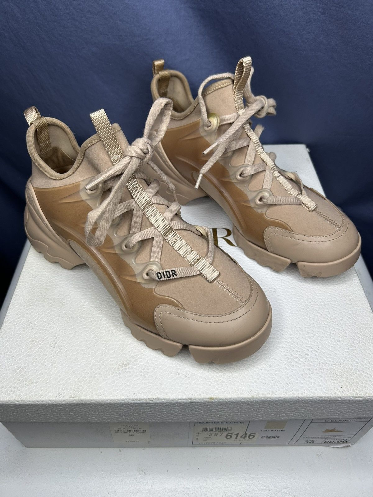 Dior Christian Dior D-Connect Nude Women's Size 36 EU / 6 US Size US 6 / IT 36 - 1 Thumbnail