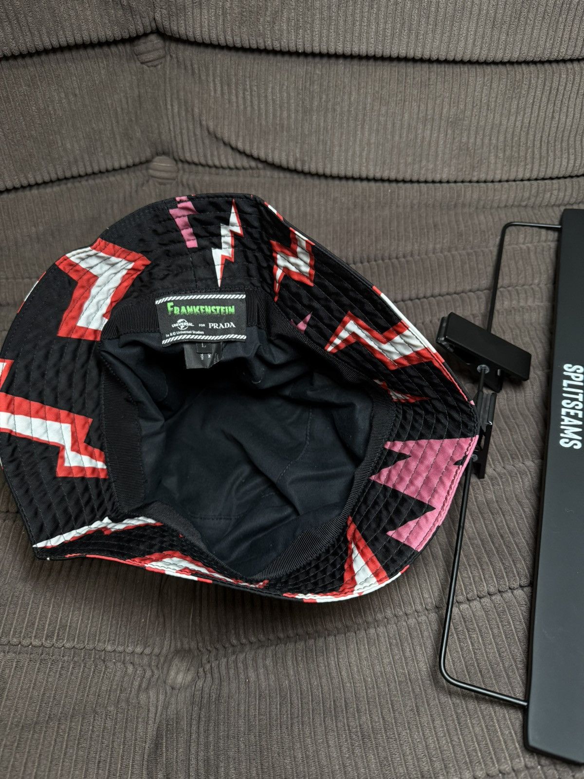 Prada Prada x Frankenstein Nylon Bucket Hat Size ONE SIZE - 4 Thumbnail