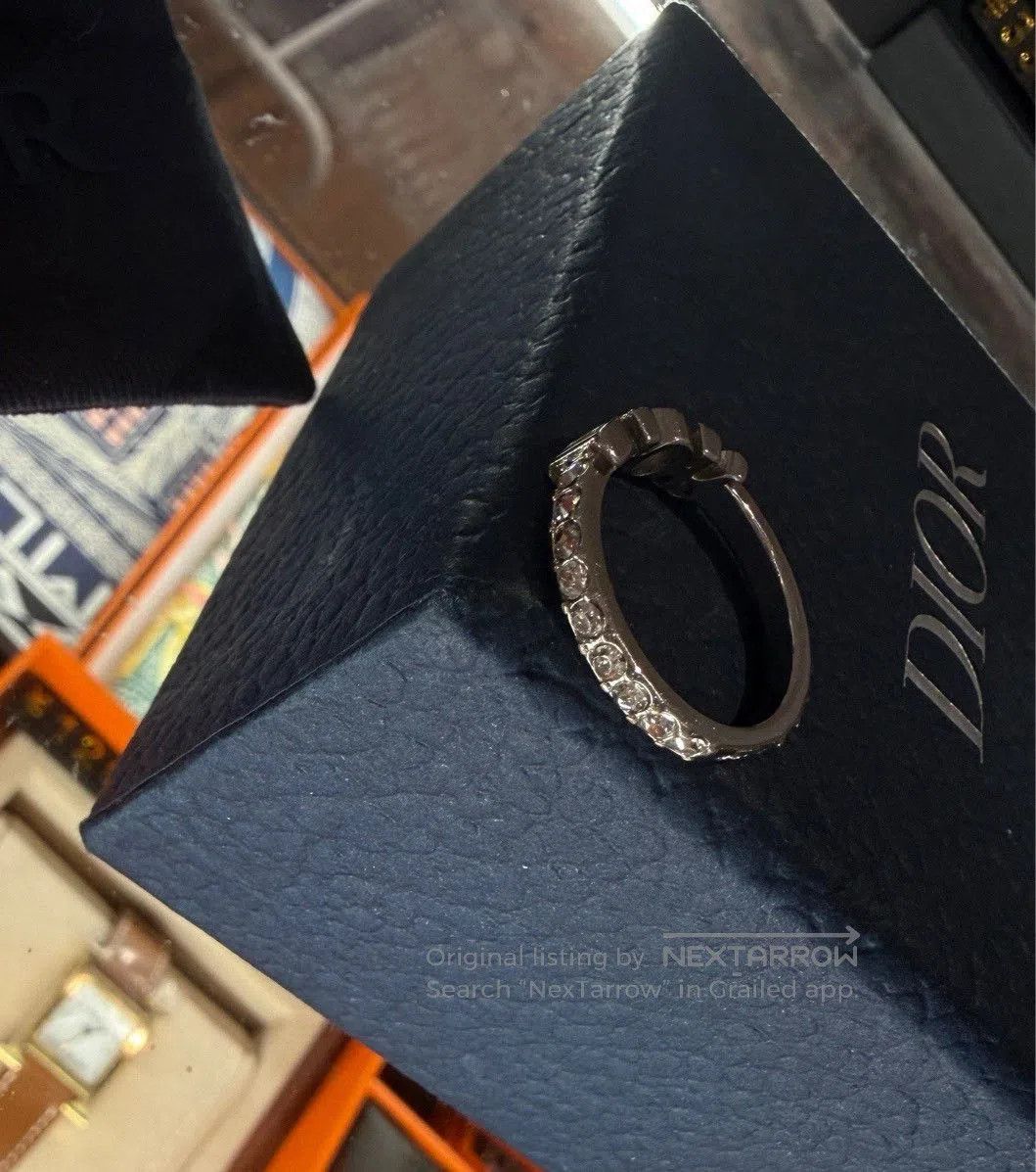 Dior Dior Women's Silver Ring M Size. Size ONE SIZE - 5 Thumbnail