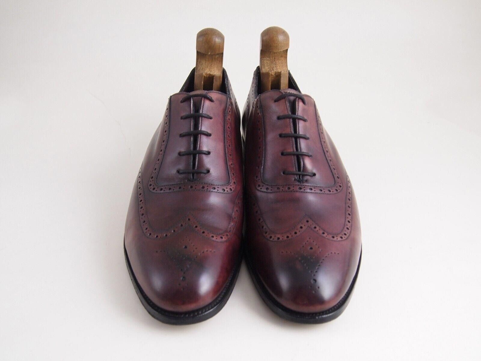 Designer Edward Green Brummell Brogue Mens UK 9E US 10 Size US 10 / EU 43 - 3 Thumbnail