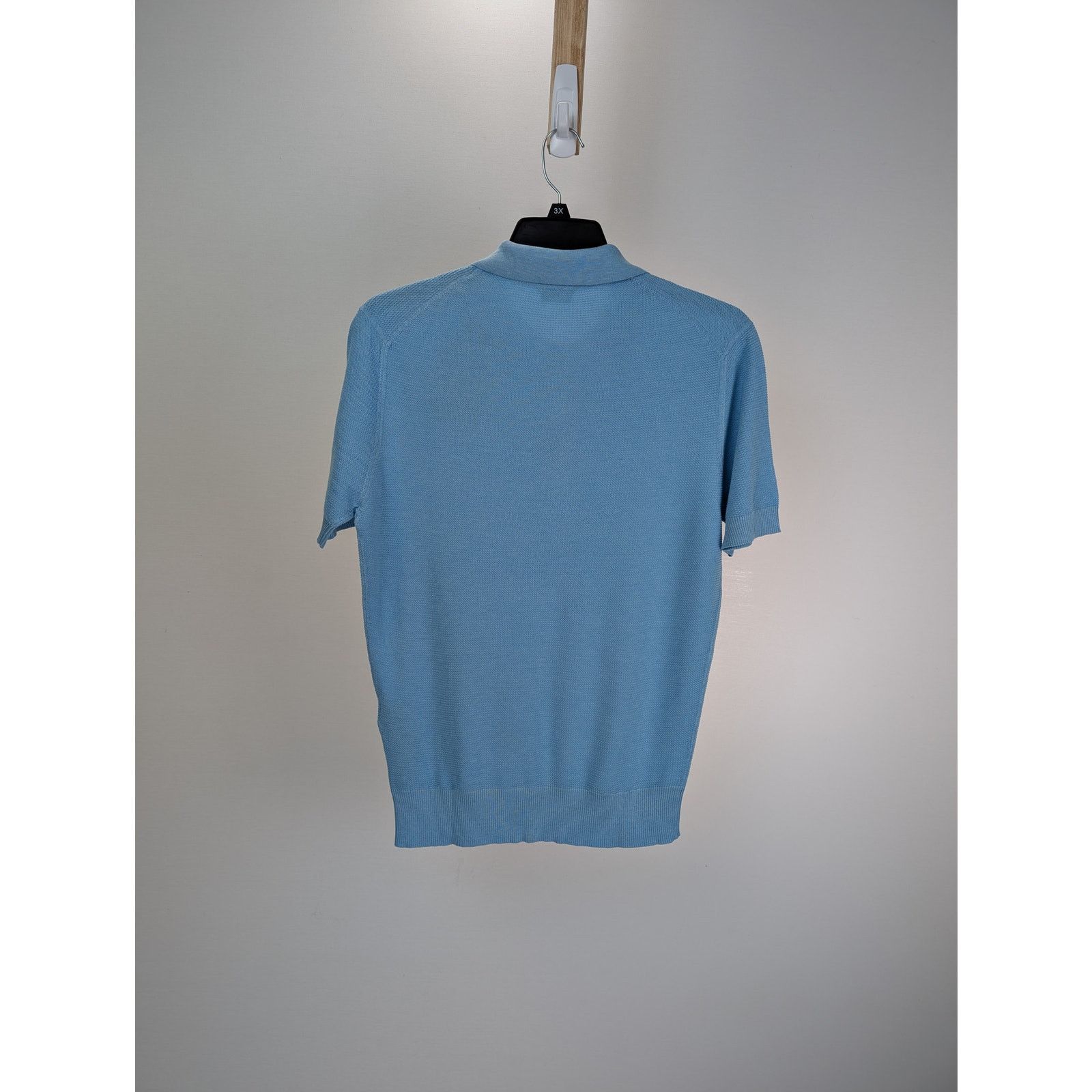 Tom Ford o1rshd1 Knit Polo in Blue Size US M / EU 48-50 / 2 - 6 Thumbnail