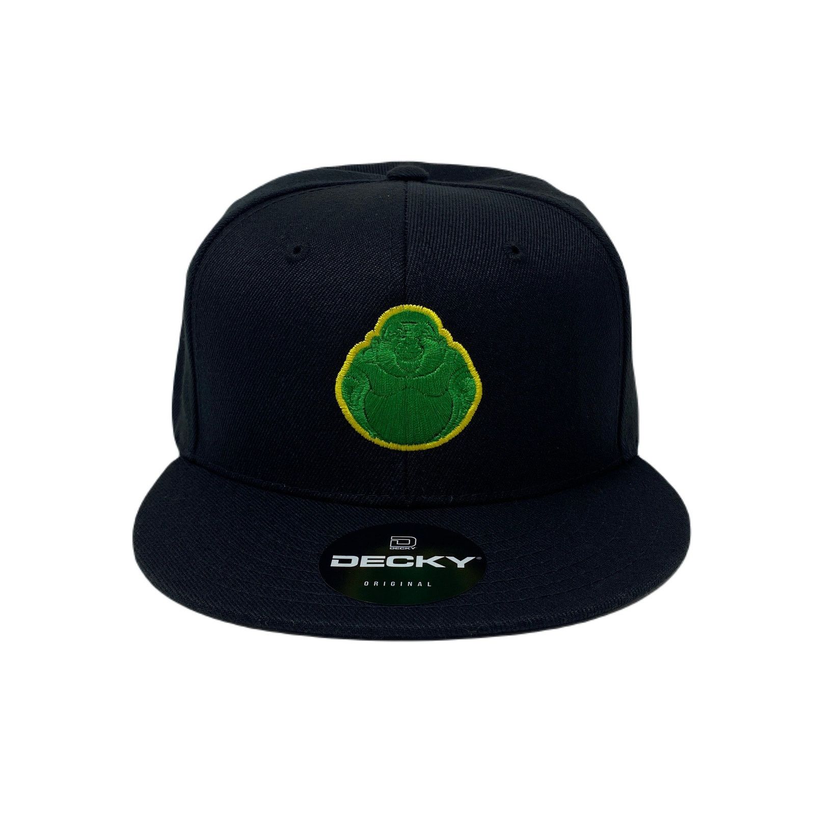 Other Buddha Green Snapback Hat All Black Size ONE SIZE - 2 Thumbnail