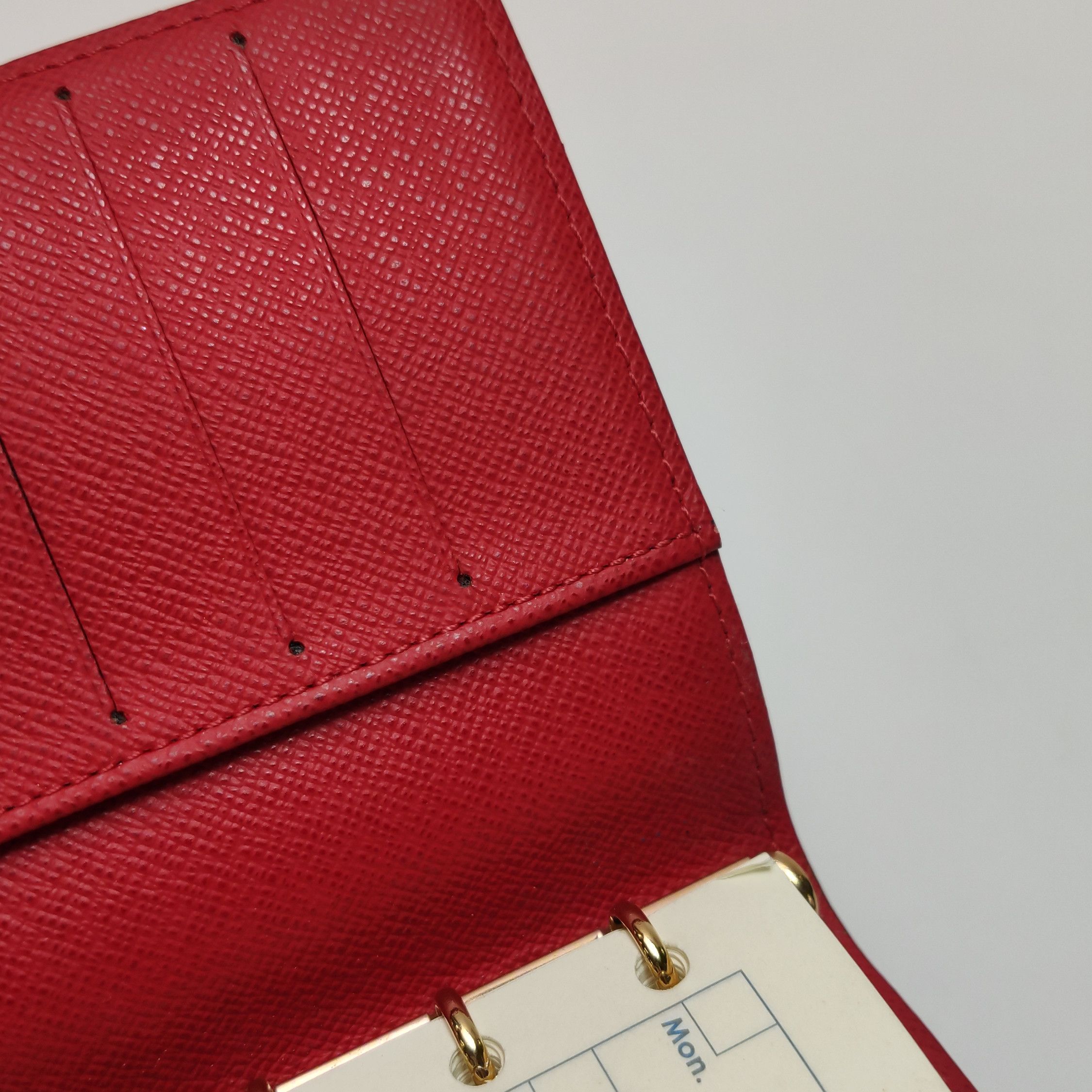 Louis Vuitton Louis Vuitton (LV) Checkerboard snap-button loose-leaf note Size ONE SIZE - 3 Thumbnail
