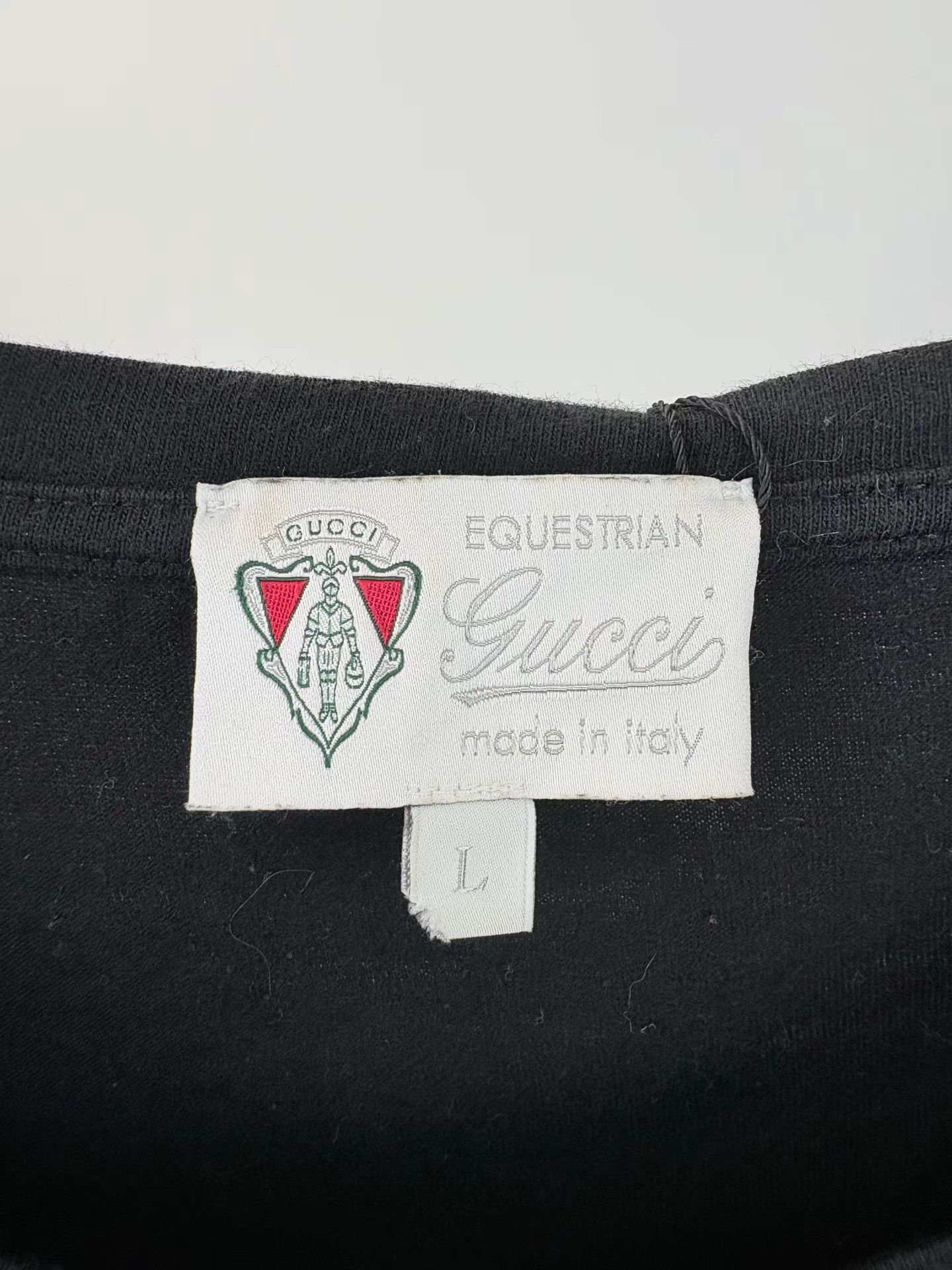 Gucci GUCCI Badge Embroidered Logo Short Sleeve K1 Size US L / EU 52-54 / 3 - 4 Thumbnail